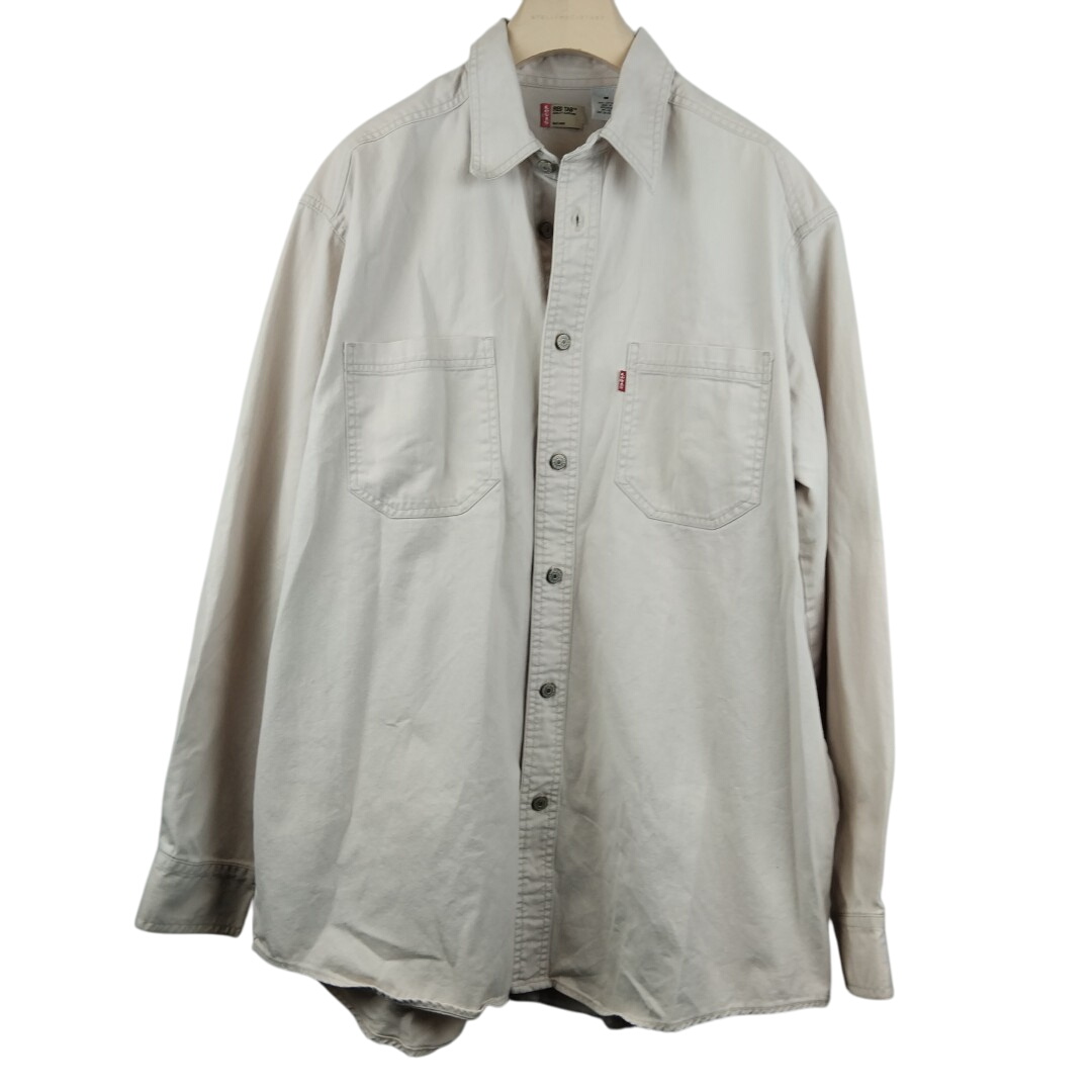 Levis - chemise en jeans beige 100% coton - Taille M - Photo 0