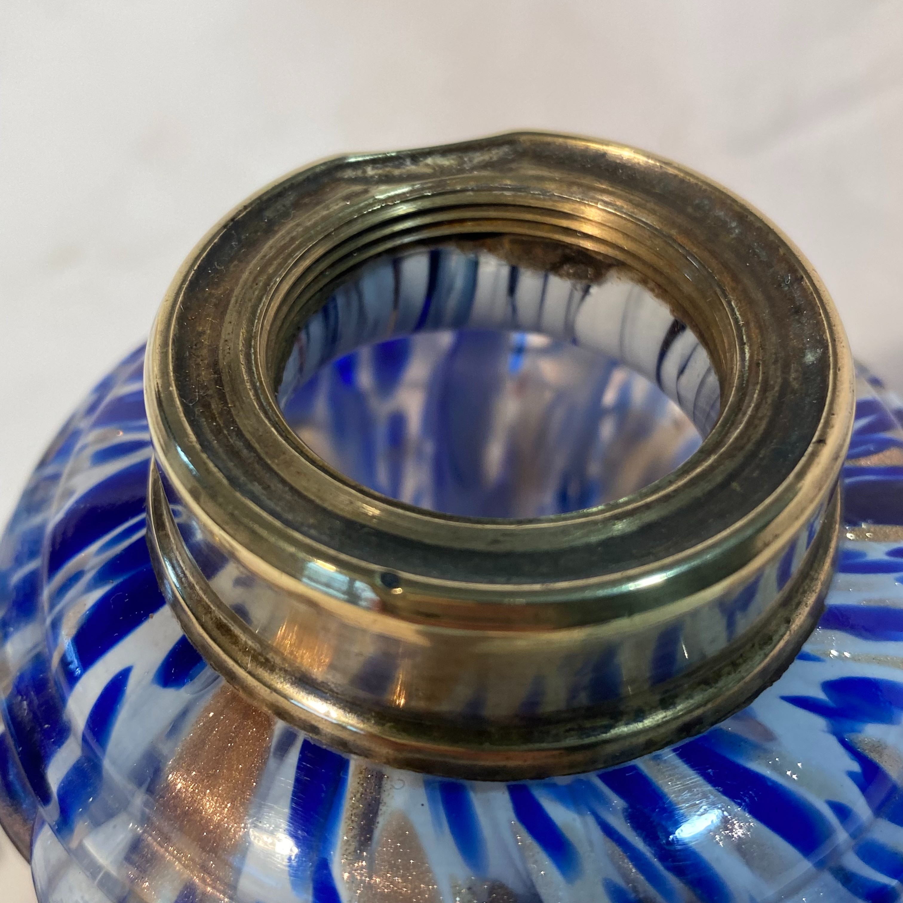 Lampe à pétrole Hugo Schneider Bon état - Vue 7 - 