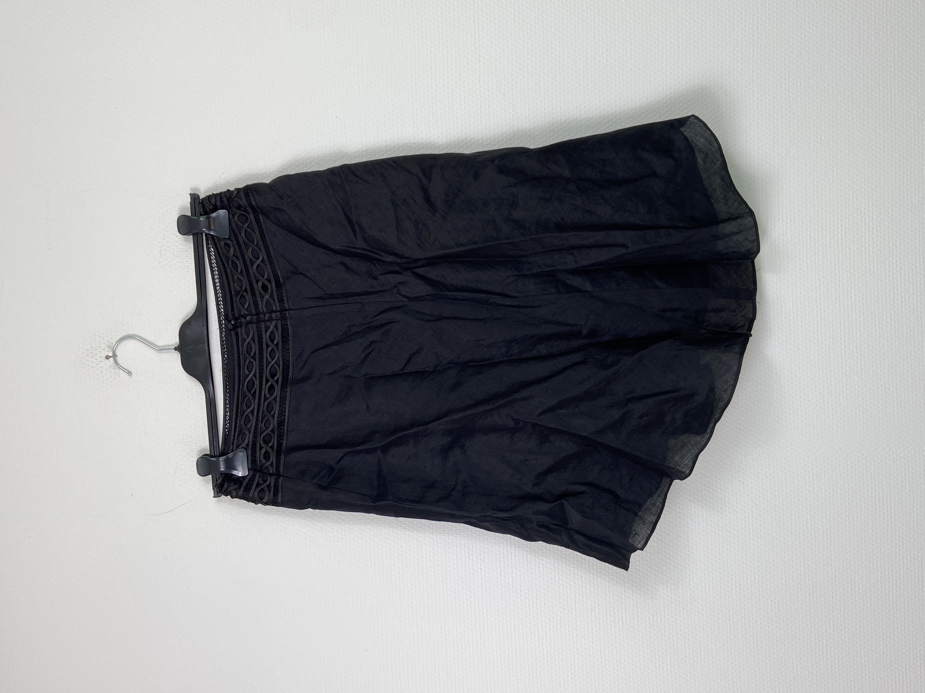 Jupe noire ajourée H&M 🖤 XXL 44 élégante et estivale - Photo 3