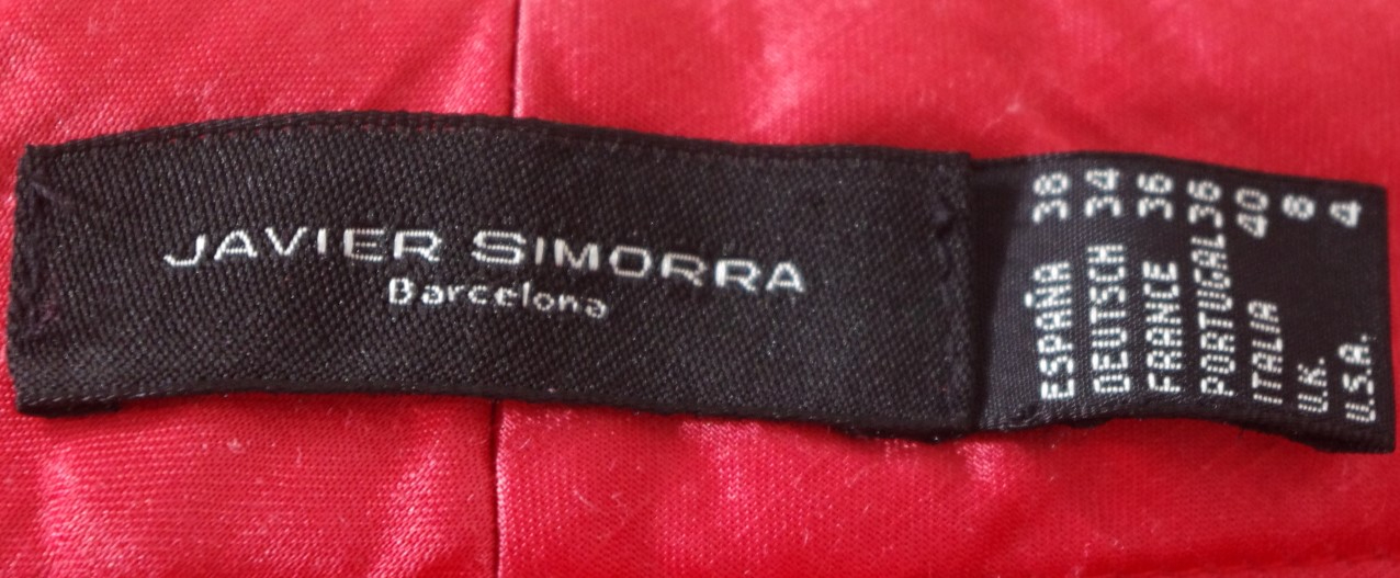 🔴 Élégance Audacieuse – Pantalon Large Rouge Satiné Javier Simorra T36 🔴 - Photo 4