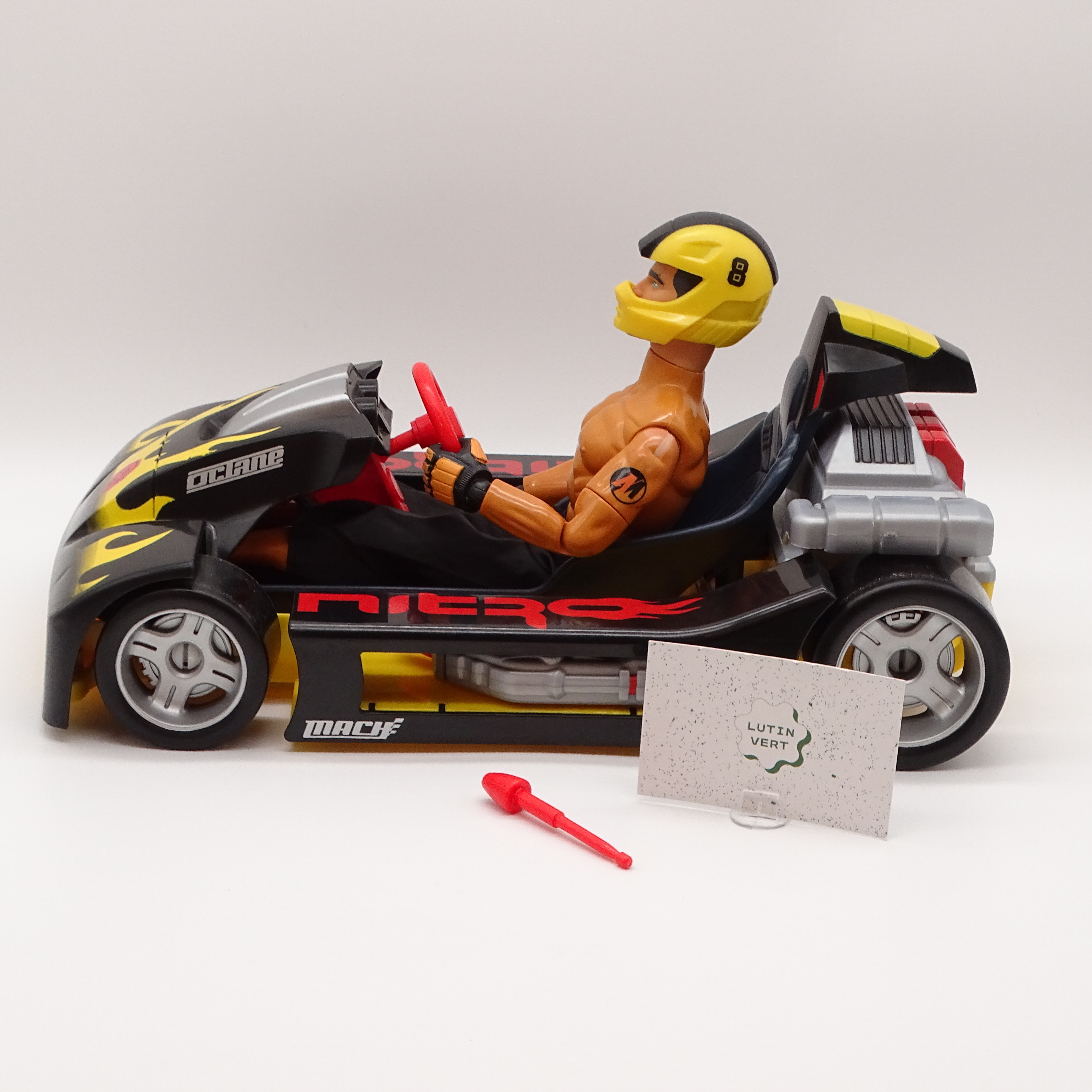 Voir photo 8 de Action Man et son kart nitro d'occasion HASBRO - Dès 4 ans | Ref 13880 Action Man et son kart nitro d'occasion HASBRO - Dès 4 ans | Ref 13880 Bon état - Vue 8 -