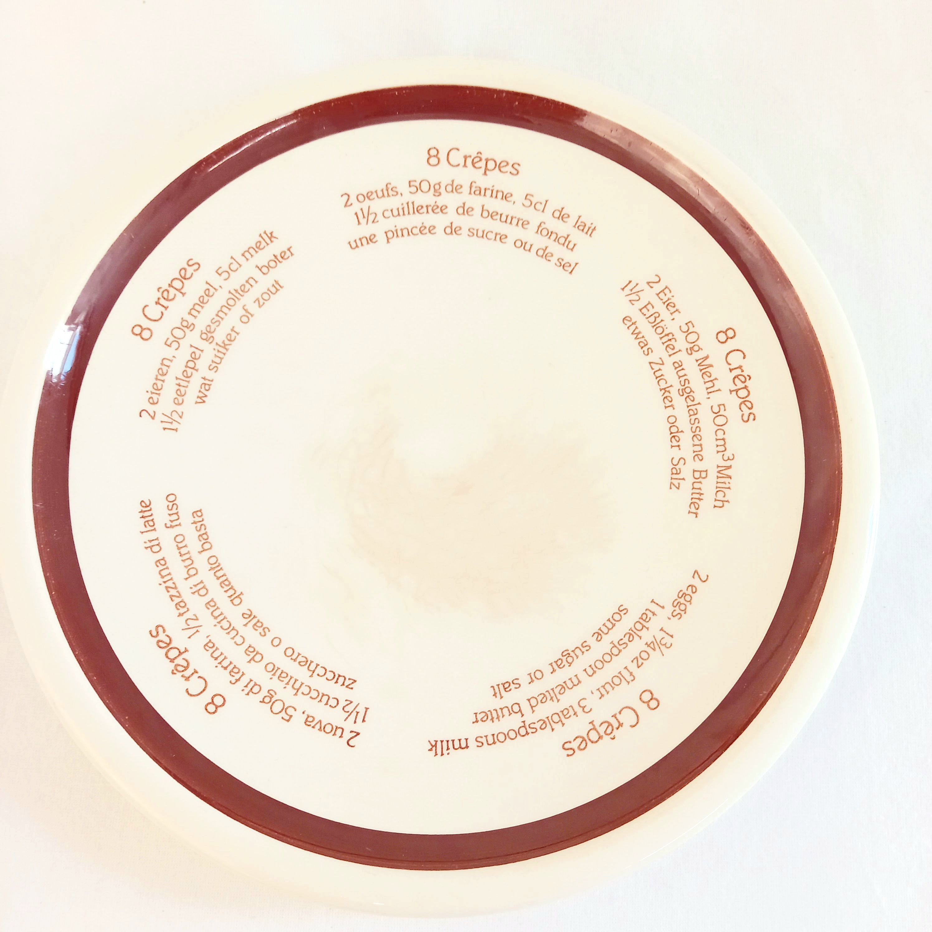 Assiette à crêpe en céramique - Krups - Bon état - Photo 2