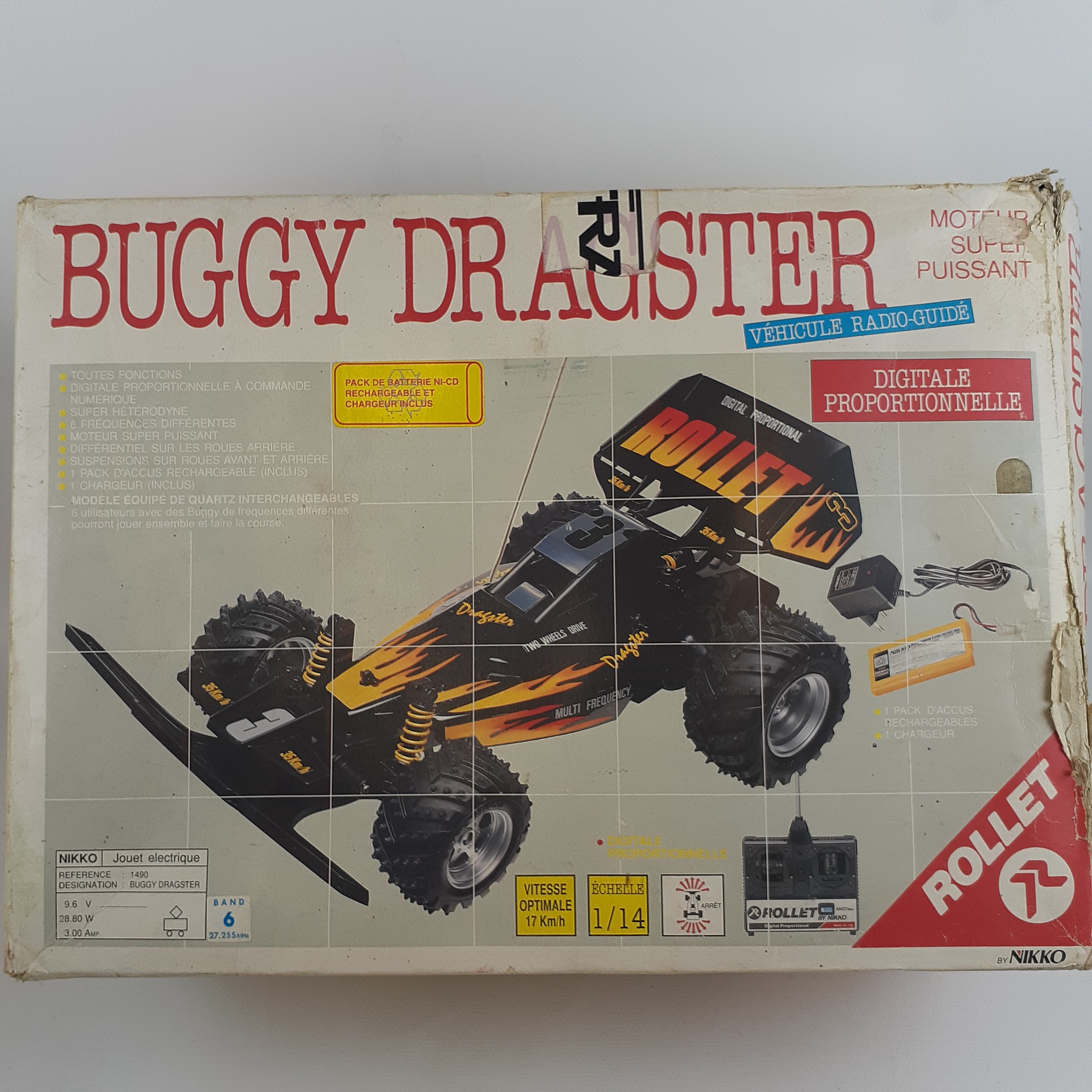 BUGGY DRAGSTER échelle 1/14 NIKKO Bon état - Vue 11 - 