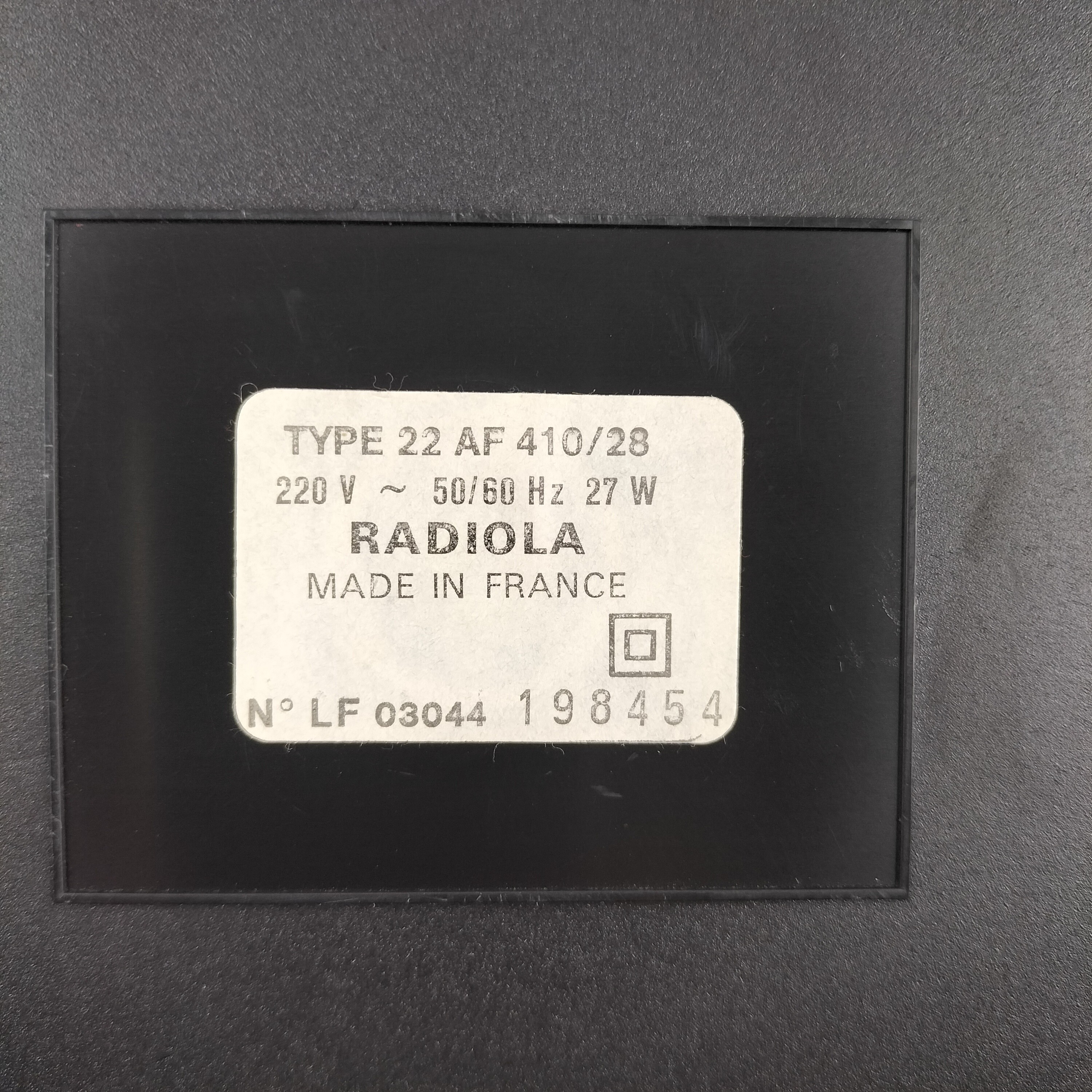 Platine Vinyle Radiola 410 1970 avec ses deux Enceintes - Bon état - Photo 10