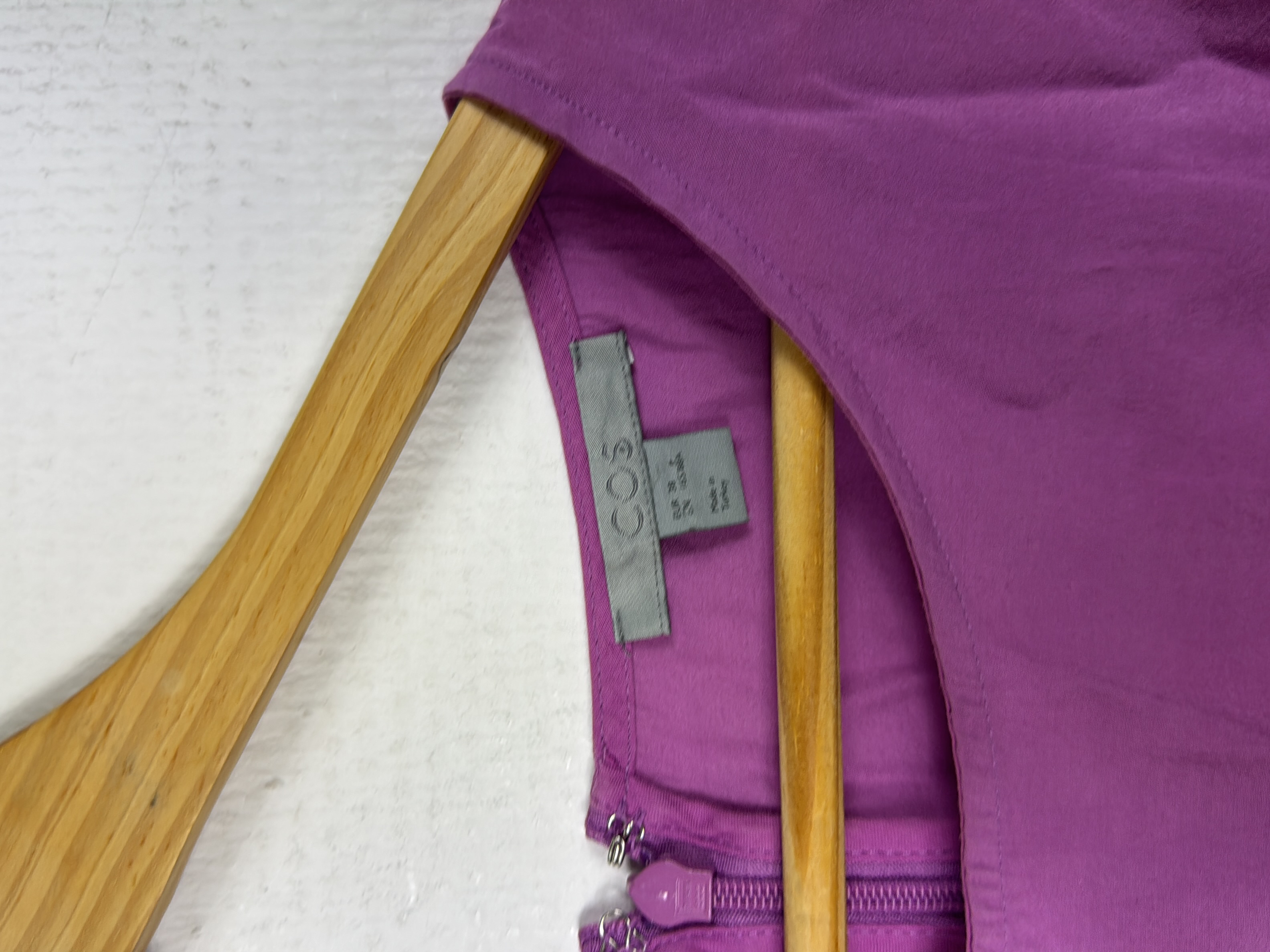 Blouse violette Cos manches longues détails froncés M 💜 - Photo 3