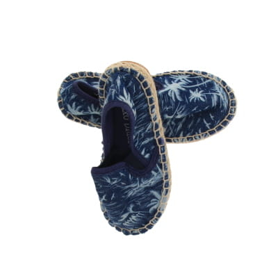 Espadrilles bleues imprimées - Garçon - SAXO BLUES - Pointures 24 - Photo 2