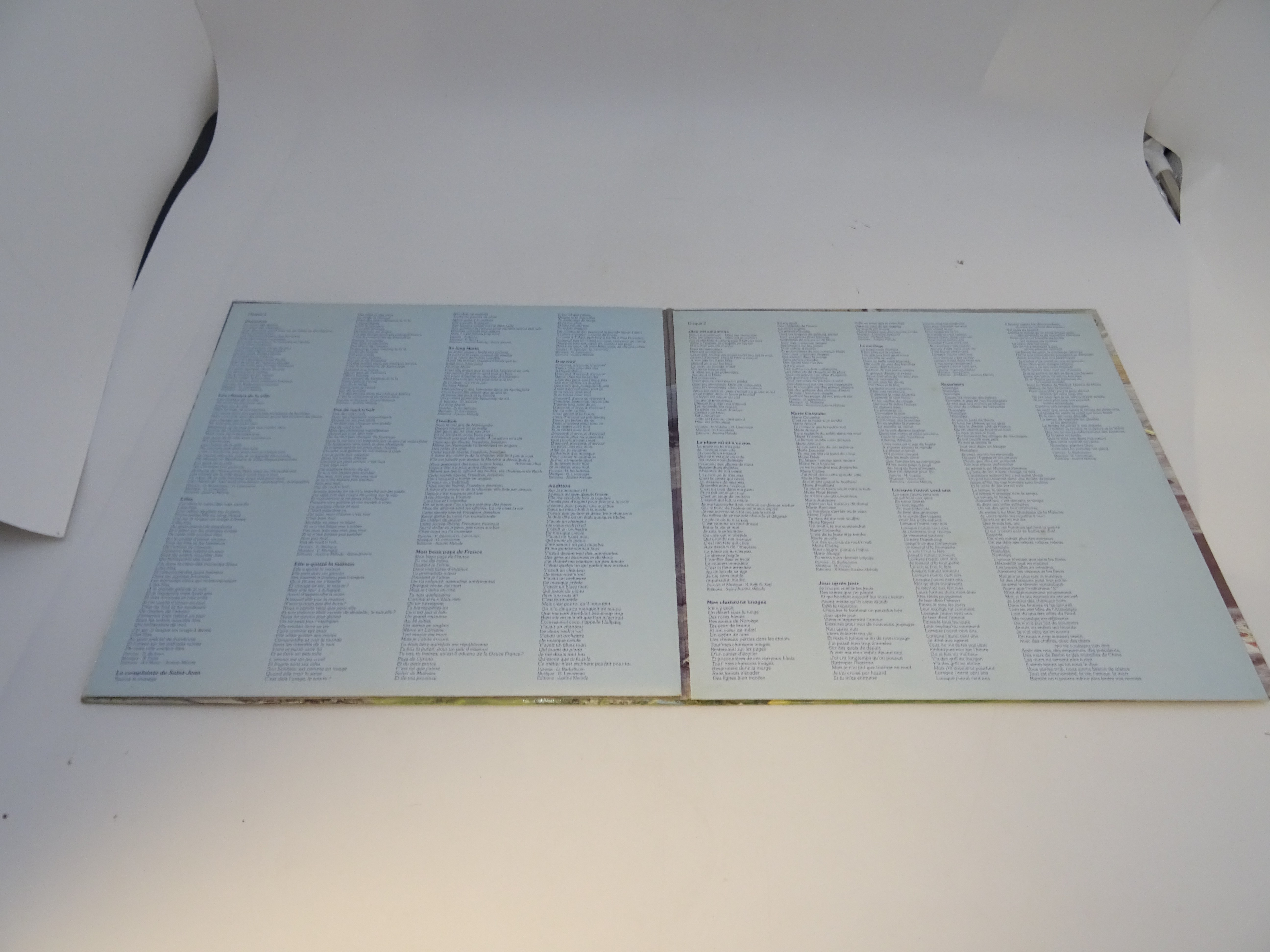 Vinyle 33 tours Gérard Lenorman "Nostalgies" Bon état - Vue 4 - 