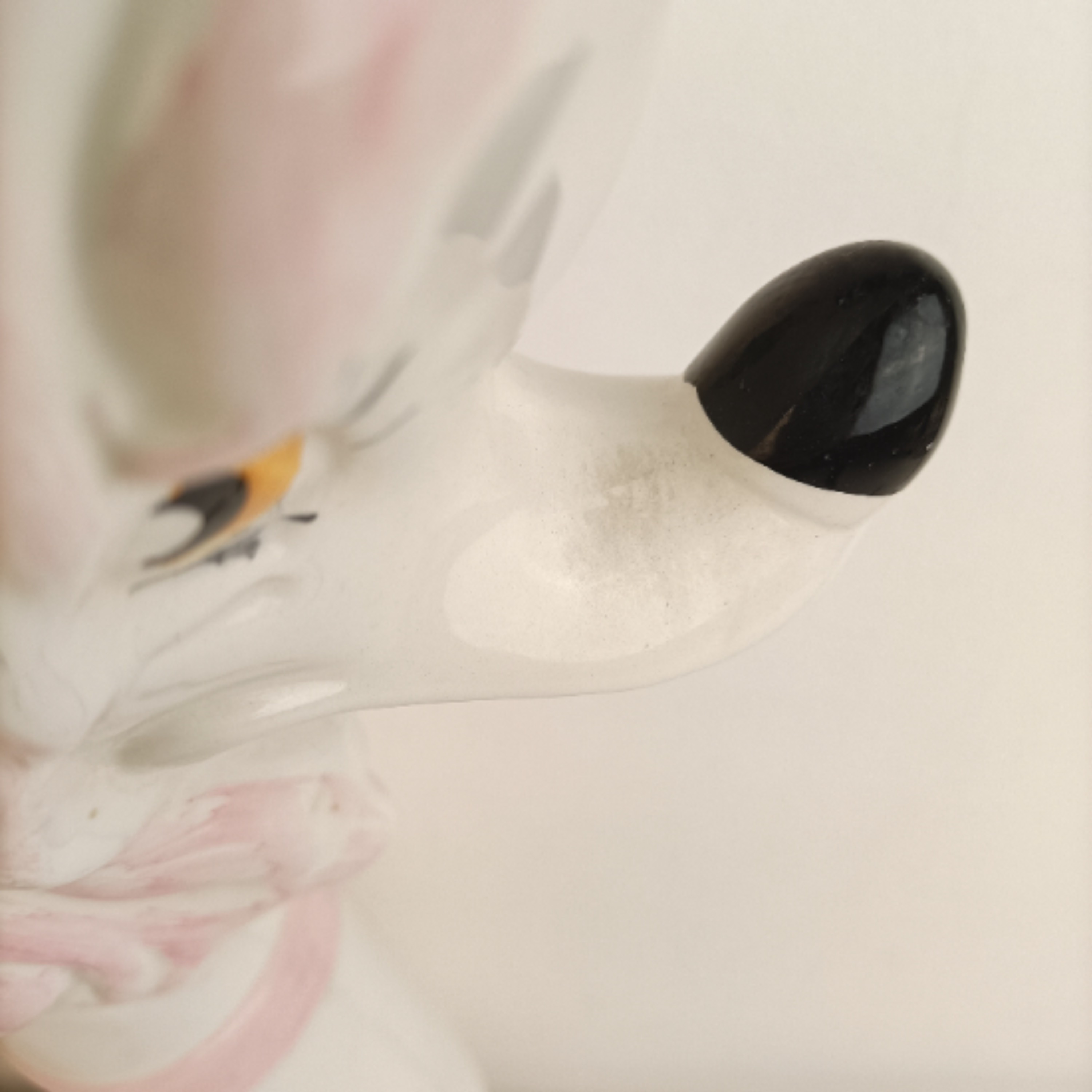 Chien caniche en faïence capodimonte Italy - Photo 8