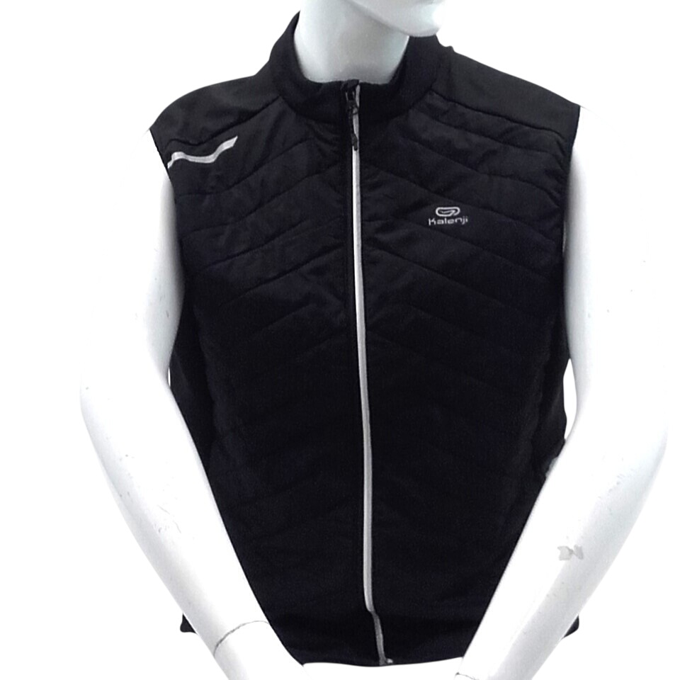 Running Kalenji Sans Manche Noir Veste Coupe Vent Sans Manche De