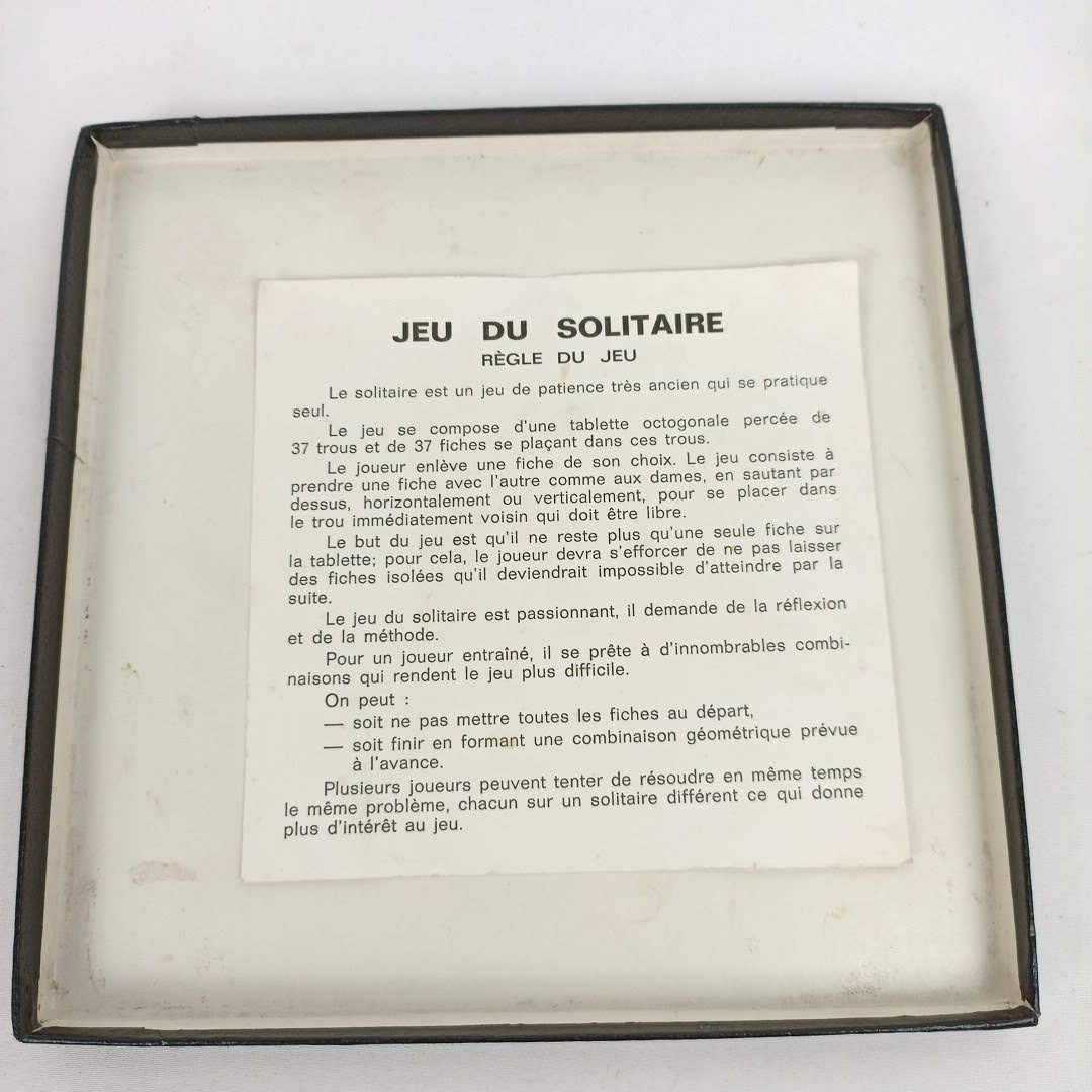Jeu du solitaire Rachez Paris - vintage - Photo 4