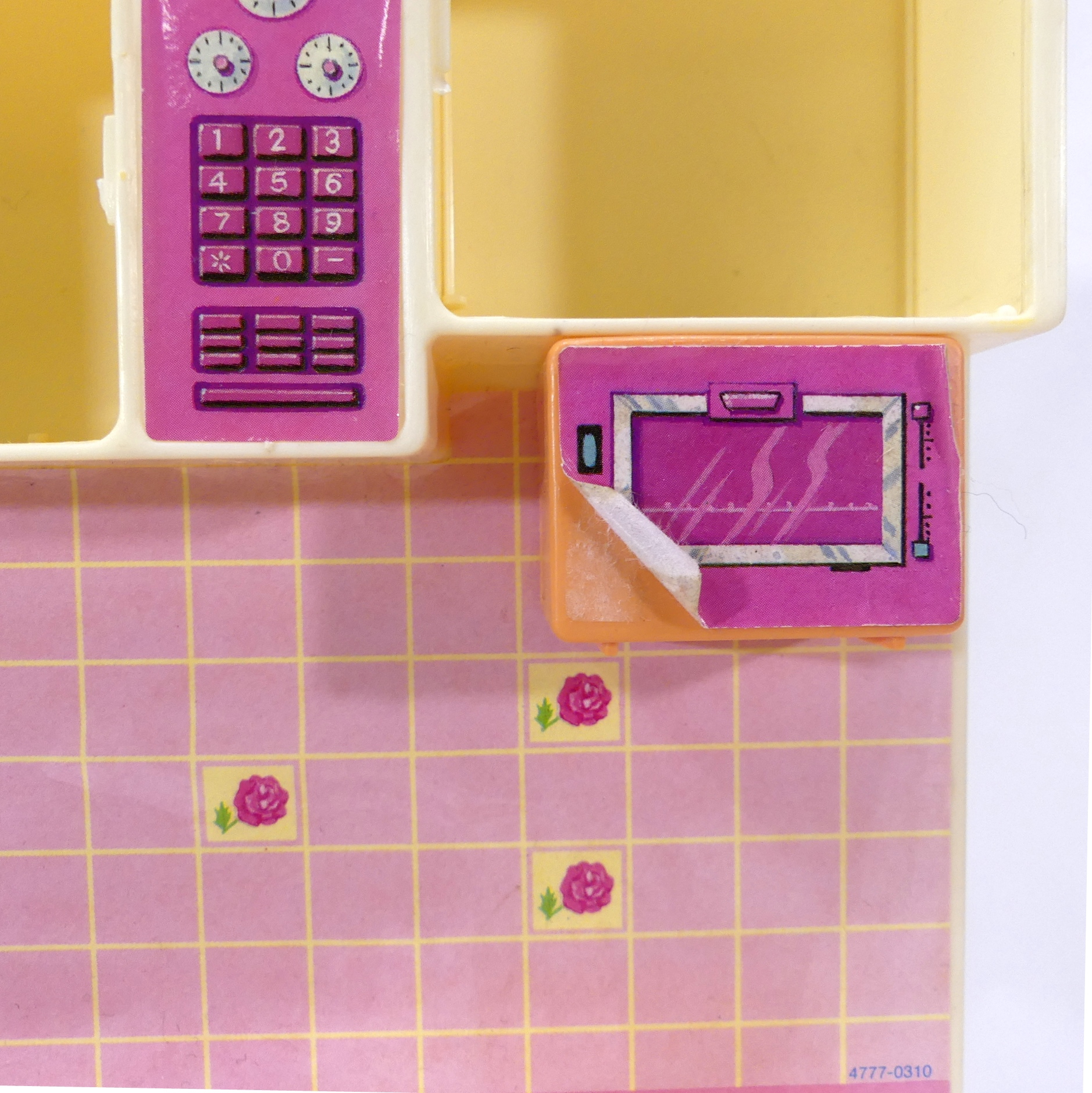 Lot de deux BARBIE Espace cuisine et frigo MATTEL année 1987 dans leur boîte d'origine - État correct - Photo 23