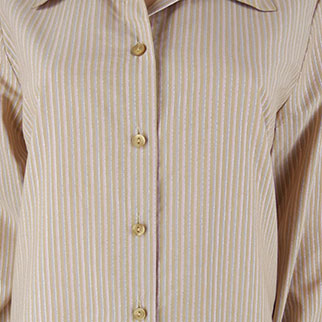 Chemisier rose à rayures - manches longues – Femme - M&S Mode - 40 - Photo 2