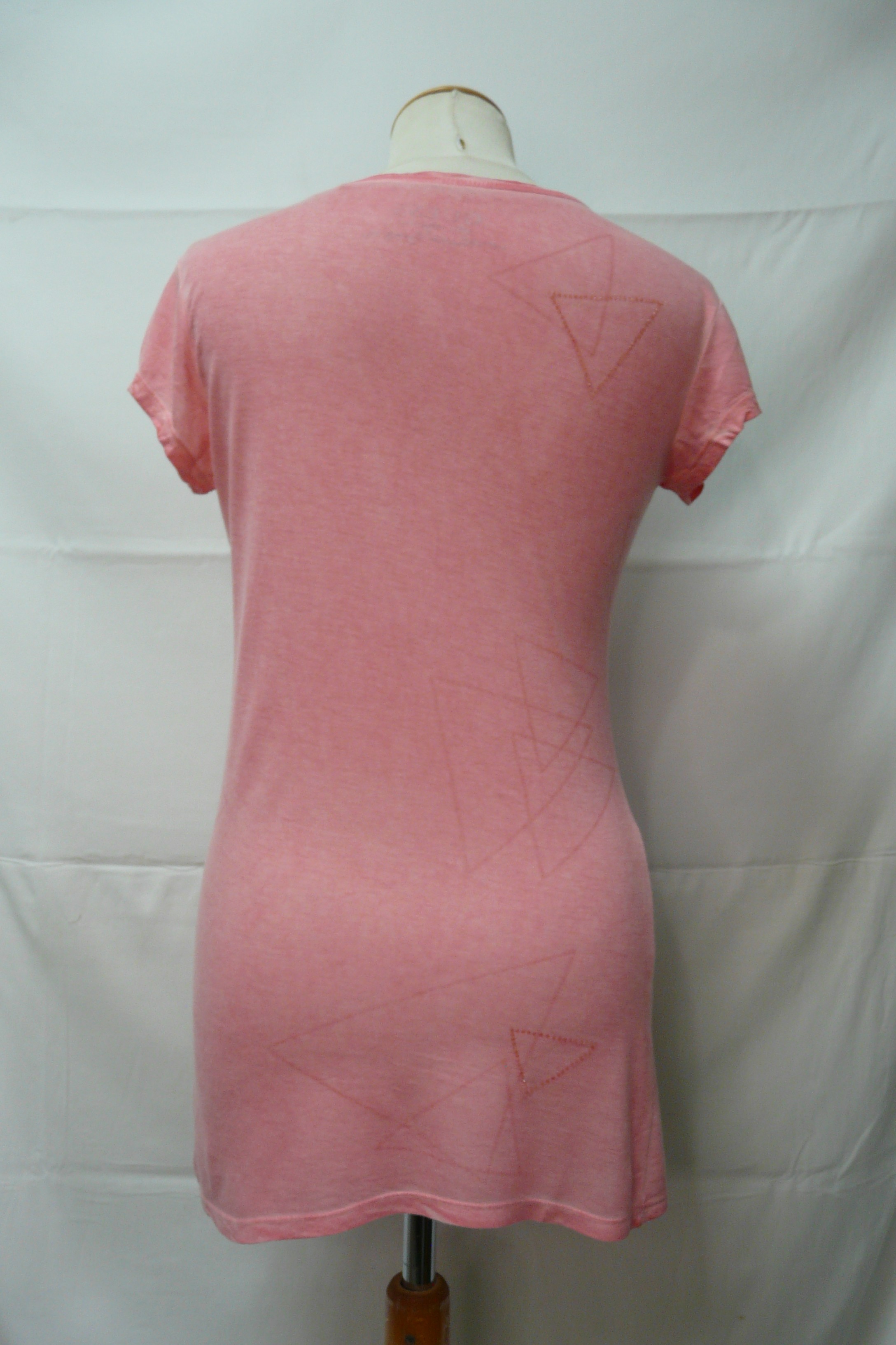 HF280 - T-shirt long - Guess Los Angeles - Taille 38 Très bon état - Vue 2 - 