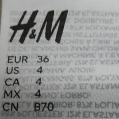 Haut de maillot de bain blanc à rayures bleues - Femme - H&M - Taille 36 - Photo 4