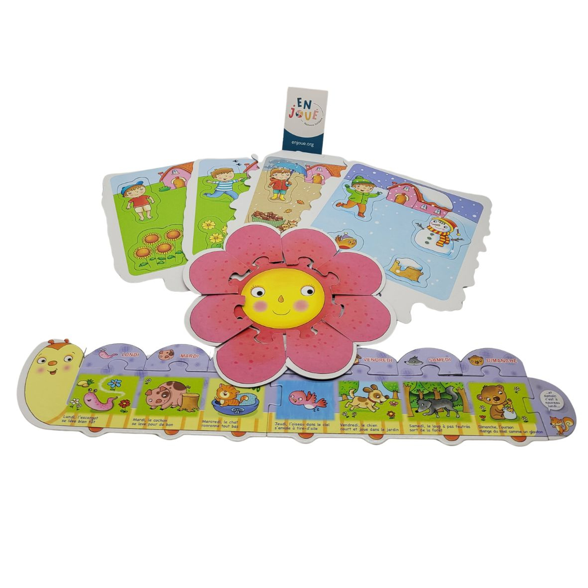 Voir photo 2 de Jeu éducatif - Les Saisons et l'heure - Lisciani Gioche - À partir de 3 ans. Jeu éducatif - Les Saisons et l'heure - Lisciani Gioche - À partir de 3 ans. Bon état - Vue 2 -