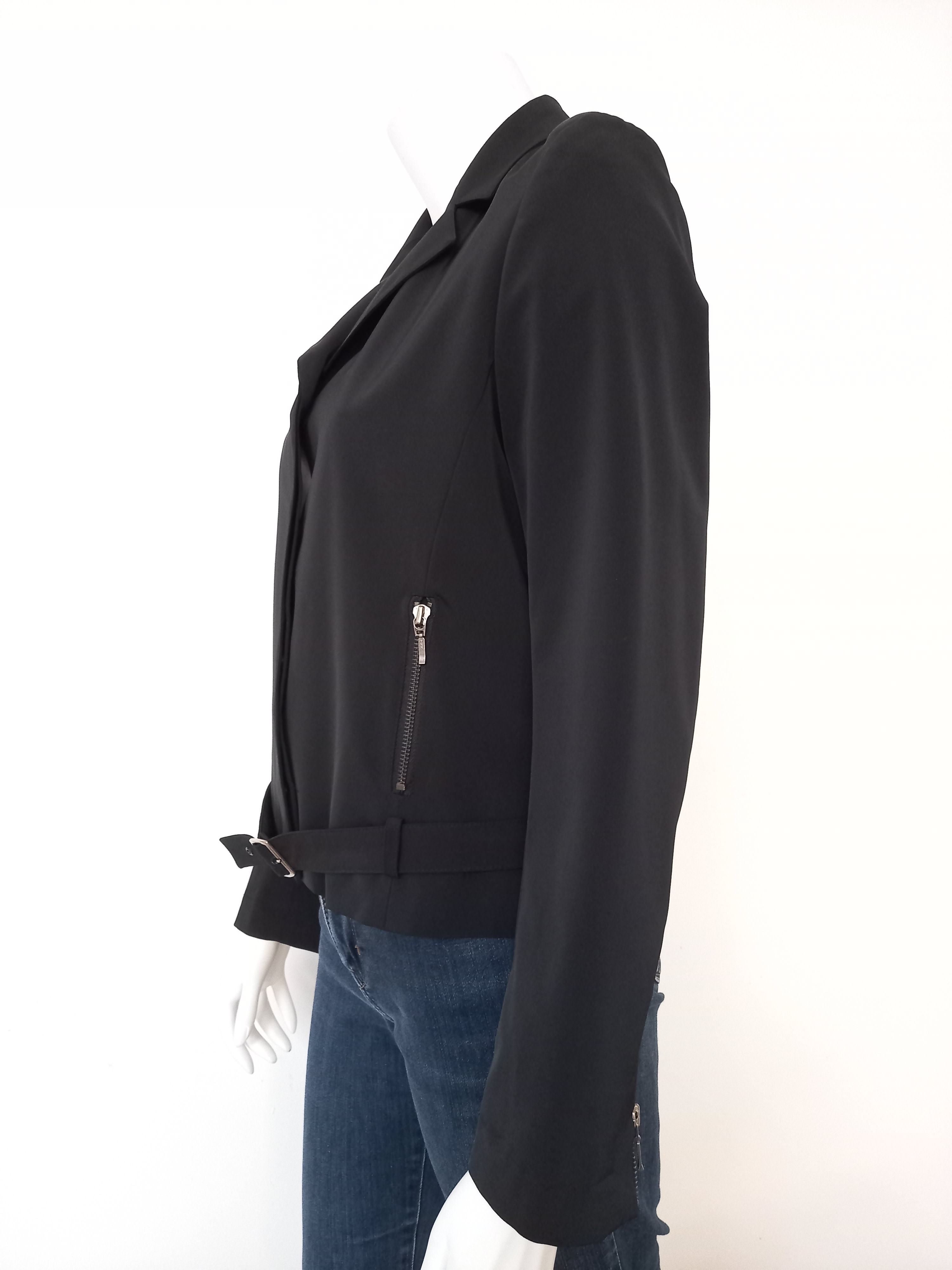 Veste blouson femme noir Darel taille 44 Très bon état - Vue 4 - 