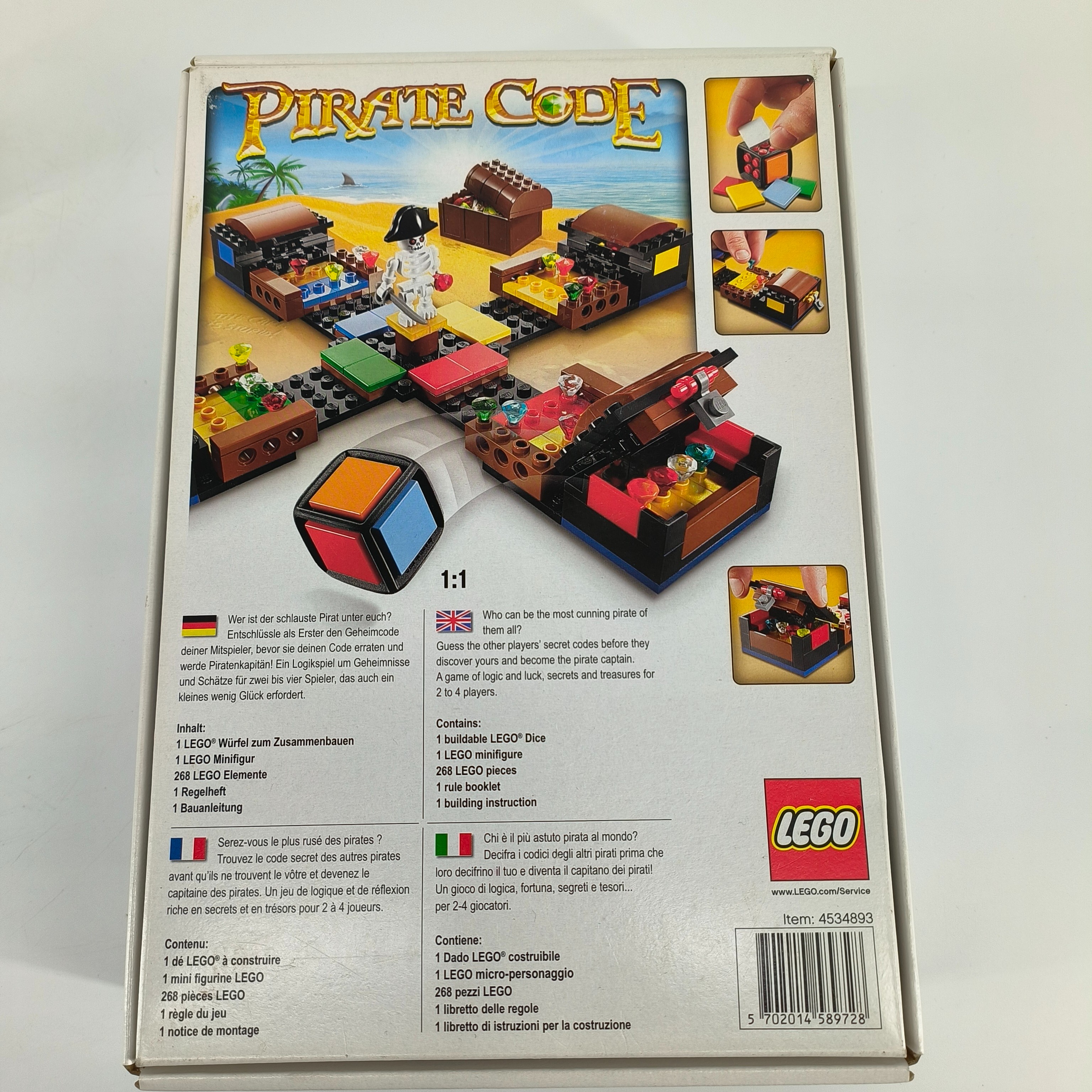 Lego-Pirate code-3840-à partir de 8 ans  - Vue 2 - 