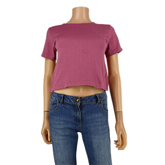 Crop top  rayures - taille M - tex - Modalova
