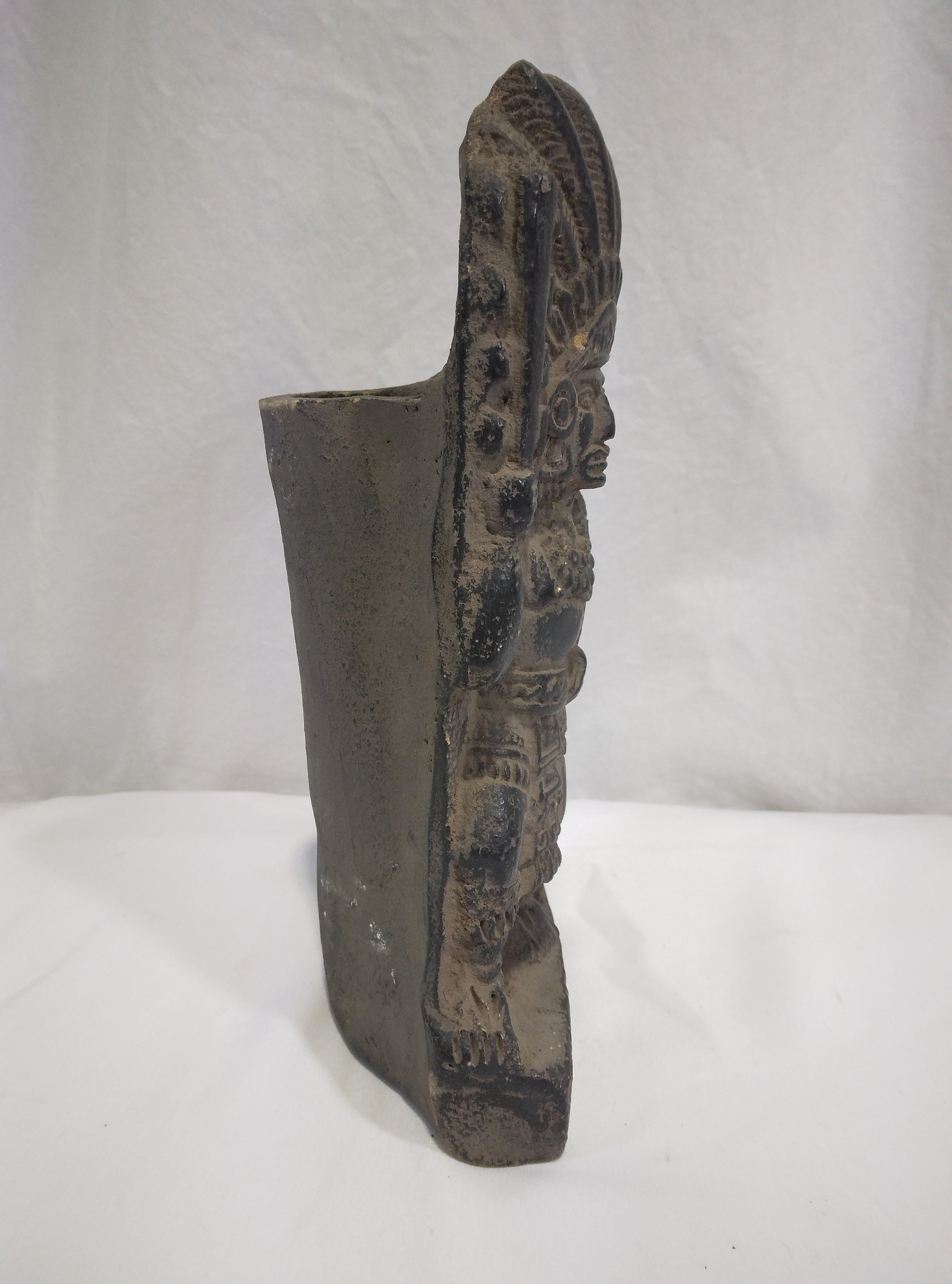 Statuette en céramique de la culture Aztèque du Mexique, Oaxaca Bon état - Vue 4 - 