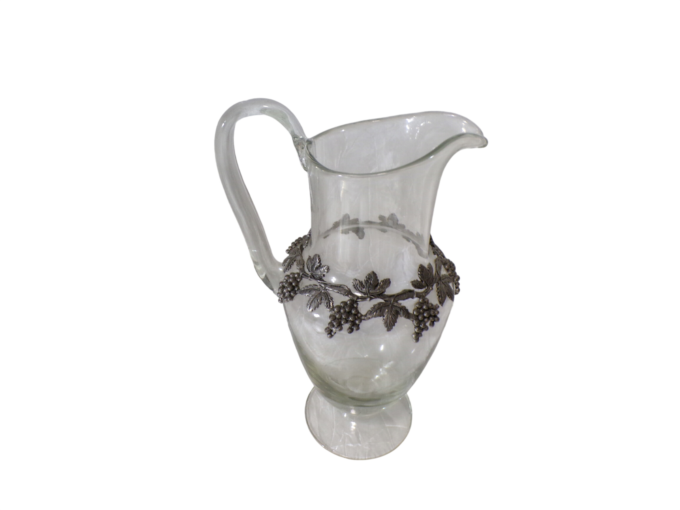 Acheter Carafe Vintage Métal Verre Très bon état - 20,00 € Carafe Vintage Métal Verre Très bon état - reconditionné disponible sur Label Emmaüs