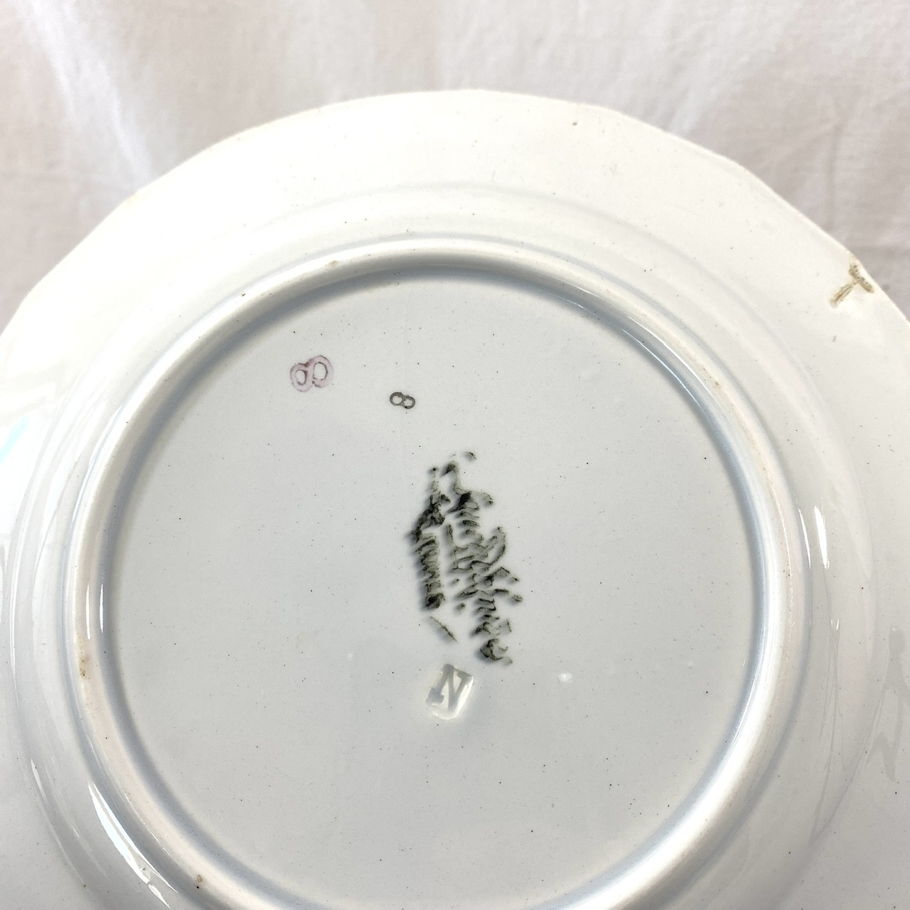 Lot de 10 assiettes - Sarreguemines thème Lourdes - Bon état - Photo 13