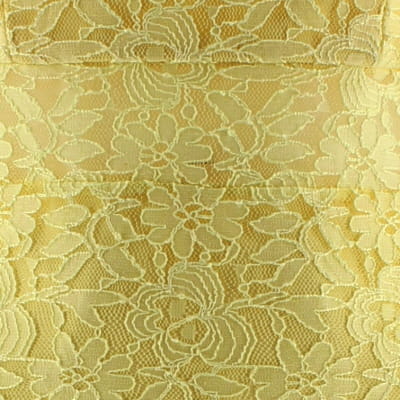 Voir photo 4 de Robe jaune avec dentelle - femme - Graffith - taille M Robe jaune avec dentelle - femme - Graffith - taille M Bon état - Vue 4 -