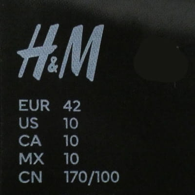 Bas de maillot de bain beige à rayures noires - Femme - H&M - Taille 42 - Photo 3