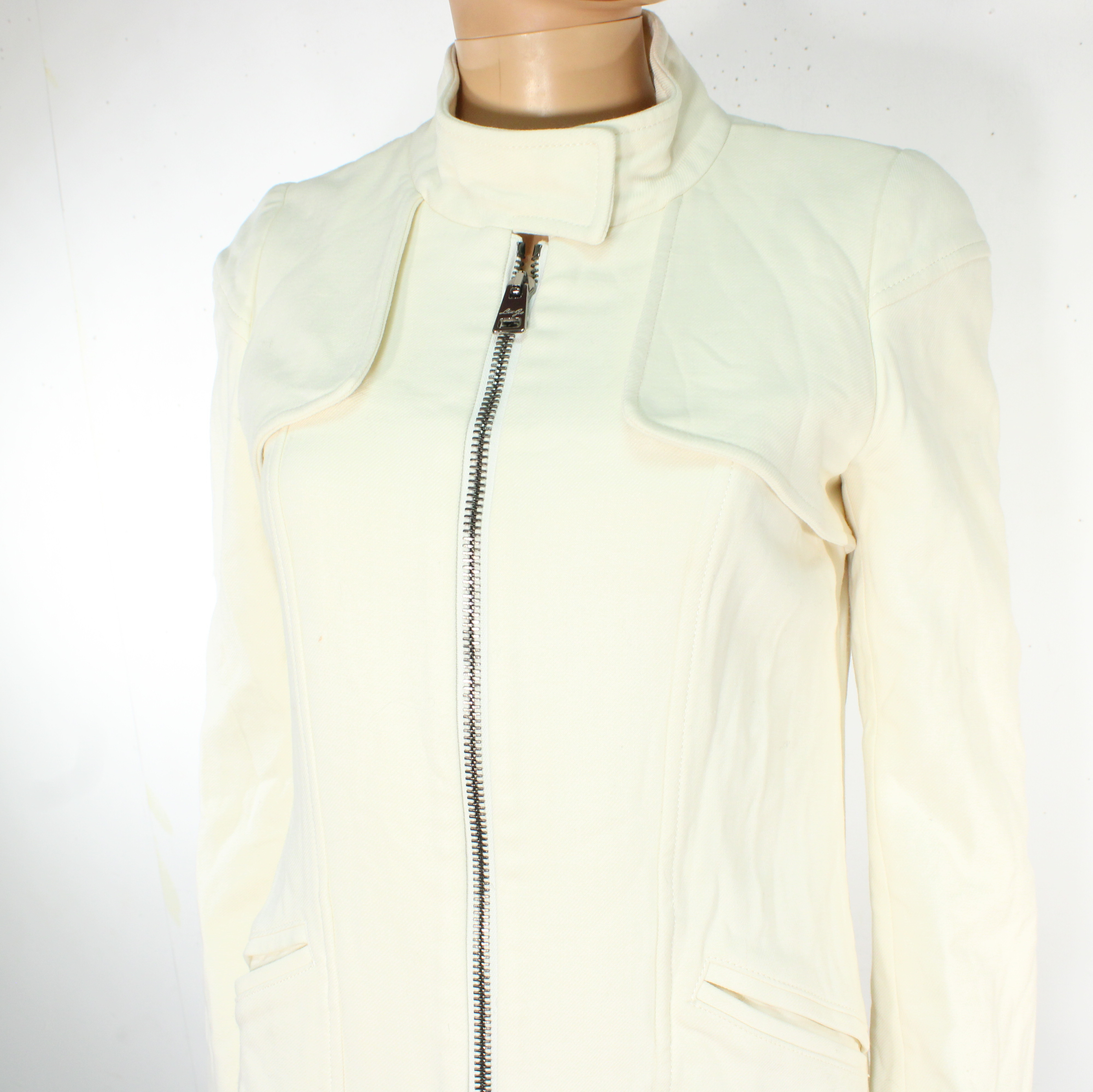 Manteau Femme Ecru LIU.JO Taille 42 Bon état - Vue 4 - 