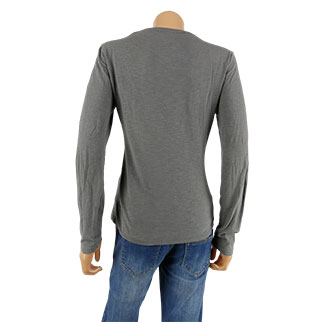 T-shirt gris imprimé - Femme - Kaporal - Taille M Très bon état - Vue 2 - 