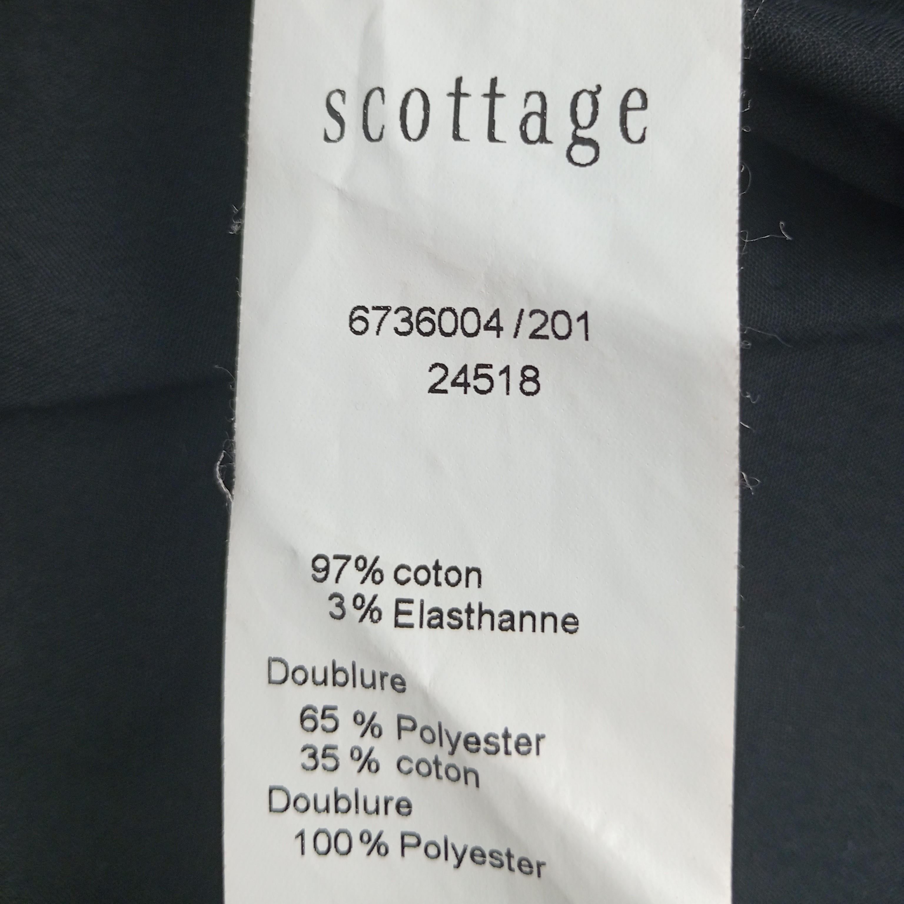 Veste femme de la marque Scottage manches longues de couleur noir taille XXL (44) - Photo 7