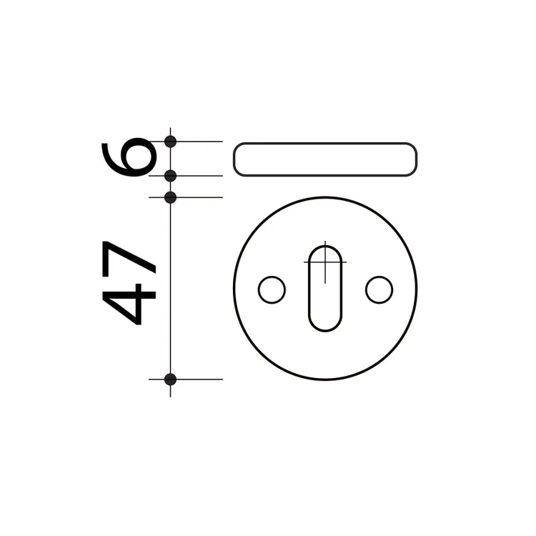 2 rosaces ALPERTEC trou de clé Lizon,porcelaine rose C3 - Photo 2