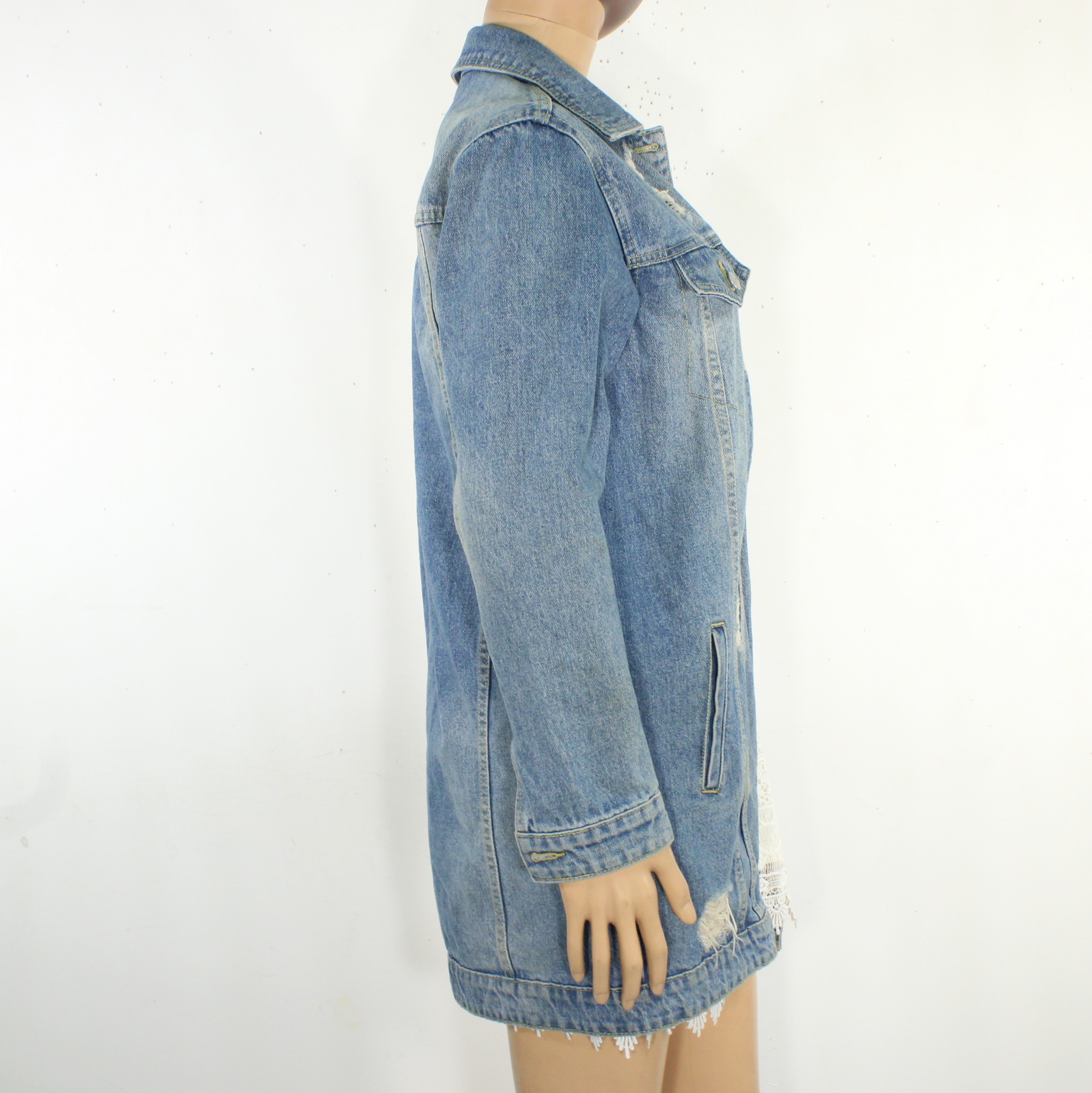 Veste Femme Jean's Bleue YES OR NO BY MANOR Taille XS Très bon état - Vue 3 - 