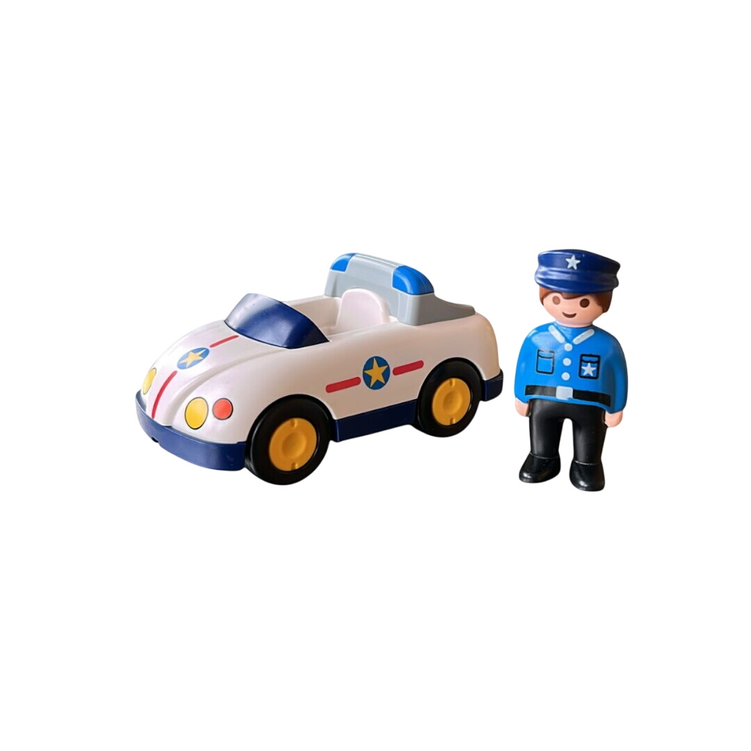 Playmobil 123 - Voiture de police - Comme neuf sur Label Emmaüs