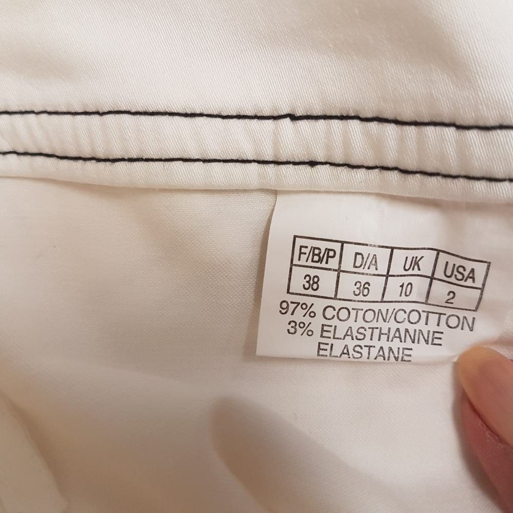 Pantalon blanc - 3 SUISSES - Taille 38 Très bon état - Vue 7 - 