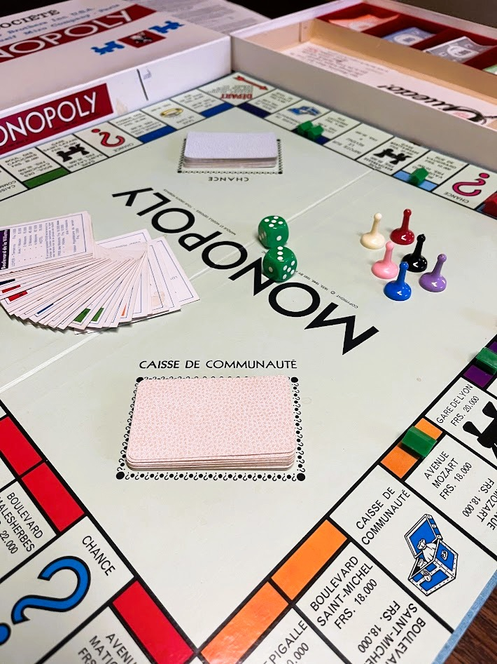 Voir photo 7 de Jeu retro Monopoly. Éditeur en France Miro Company. Édition 1961 Jeu retro Monopoly. Éditeur en France Miro Company. Édition 1961 Bon état - Vue 7 -