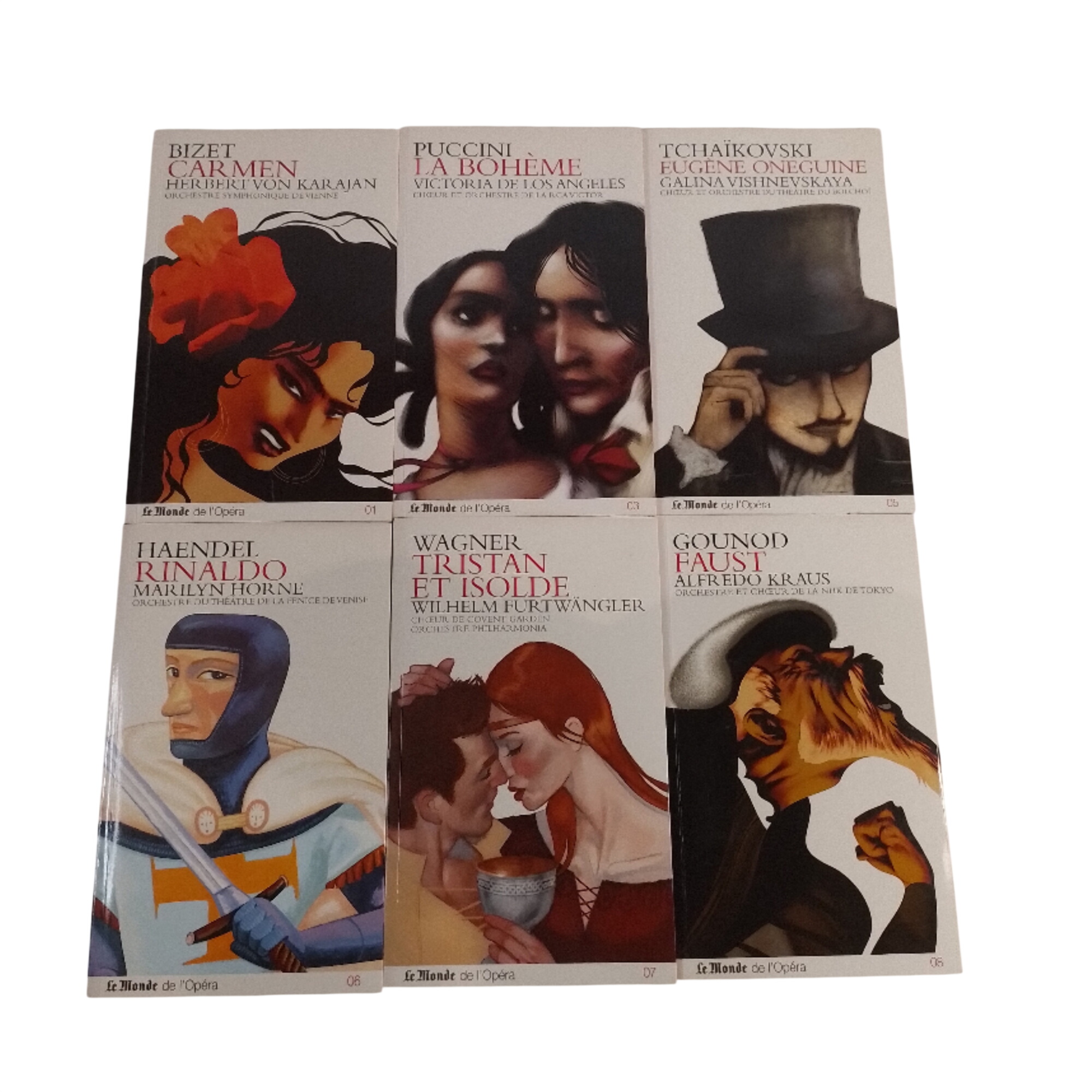 Acheter 6 livrets CDs "LE MONDE et l'opéra" édition 2007 Bon état - 18,00 € 6 livrets CDs "LE MONDE et l'opéra" édition 2007 Bon état - reconditionné disponible sur Label Emmaüs