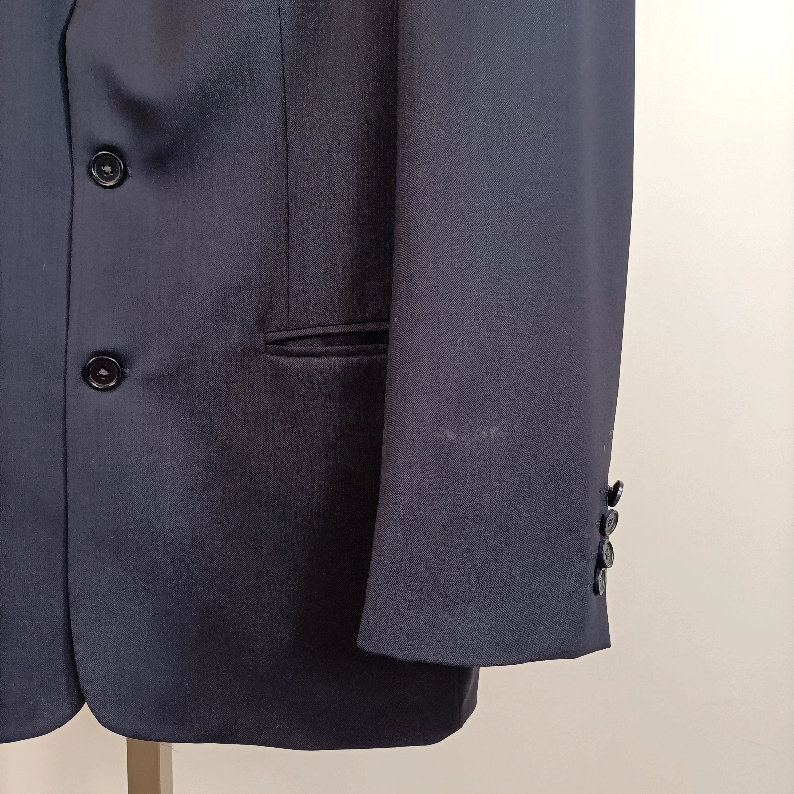 Voir photo 8 de Veste de costume bleu marine Cambridge taille 50 Veste de costume bleu marine Cambridge taille 50 Bon état - Vue 8 -
