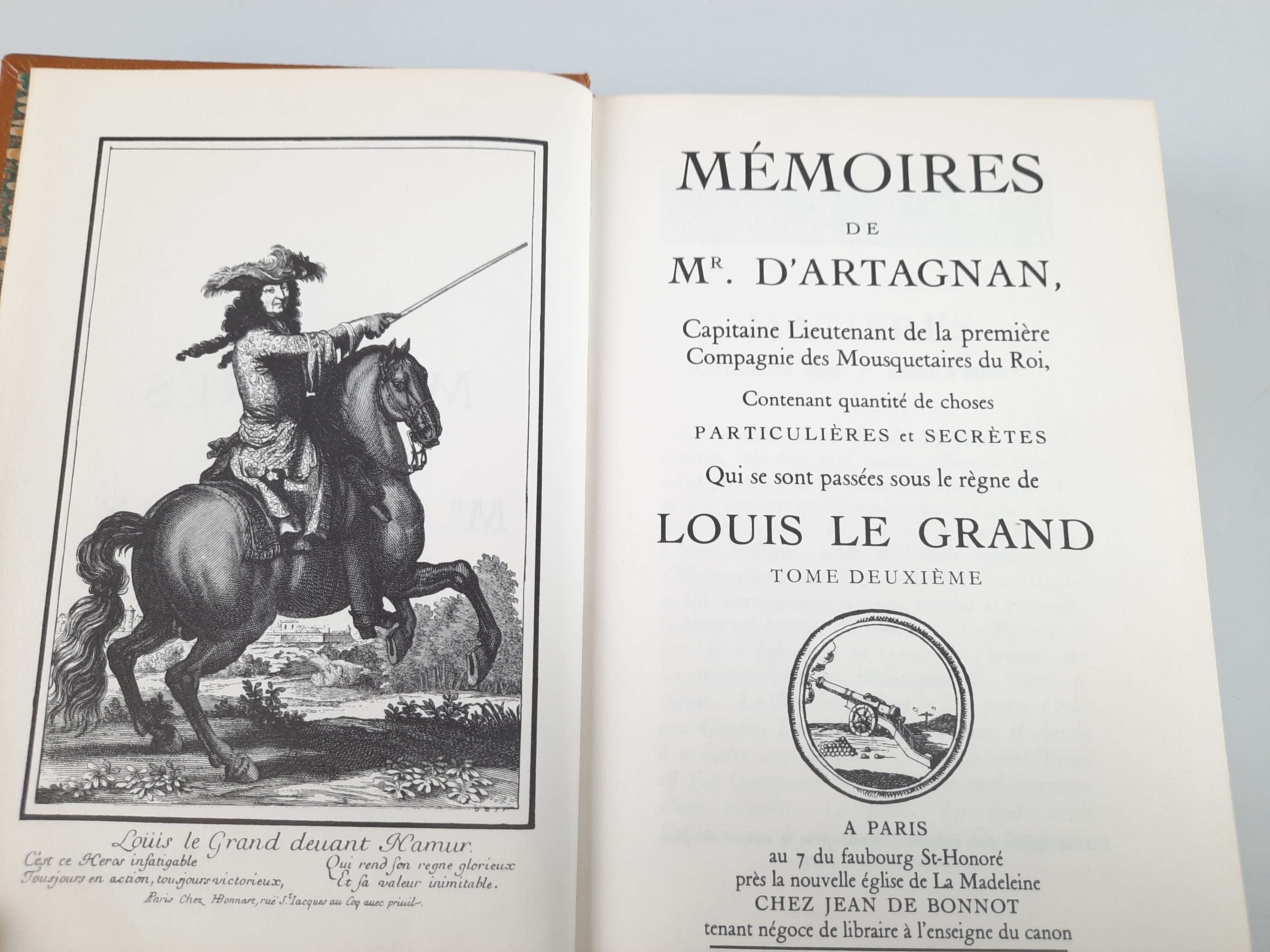 D'Artagnan Mémoires, tome 1et2. 1967. - Photo 5