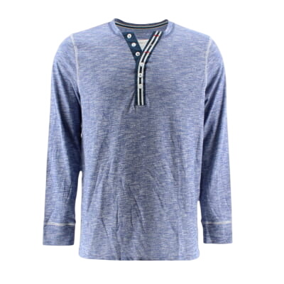 T-shirt bleu imprimé - Homme - Livergy - Taille 52/54 - Photo 0