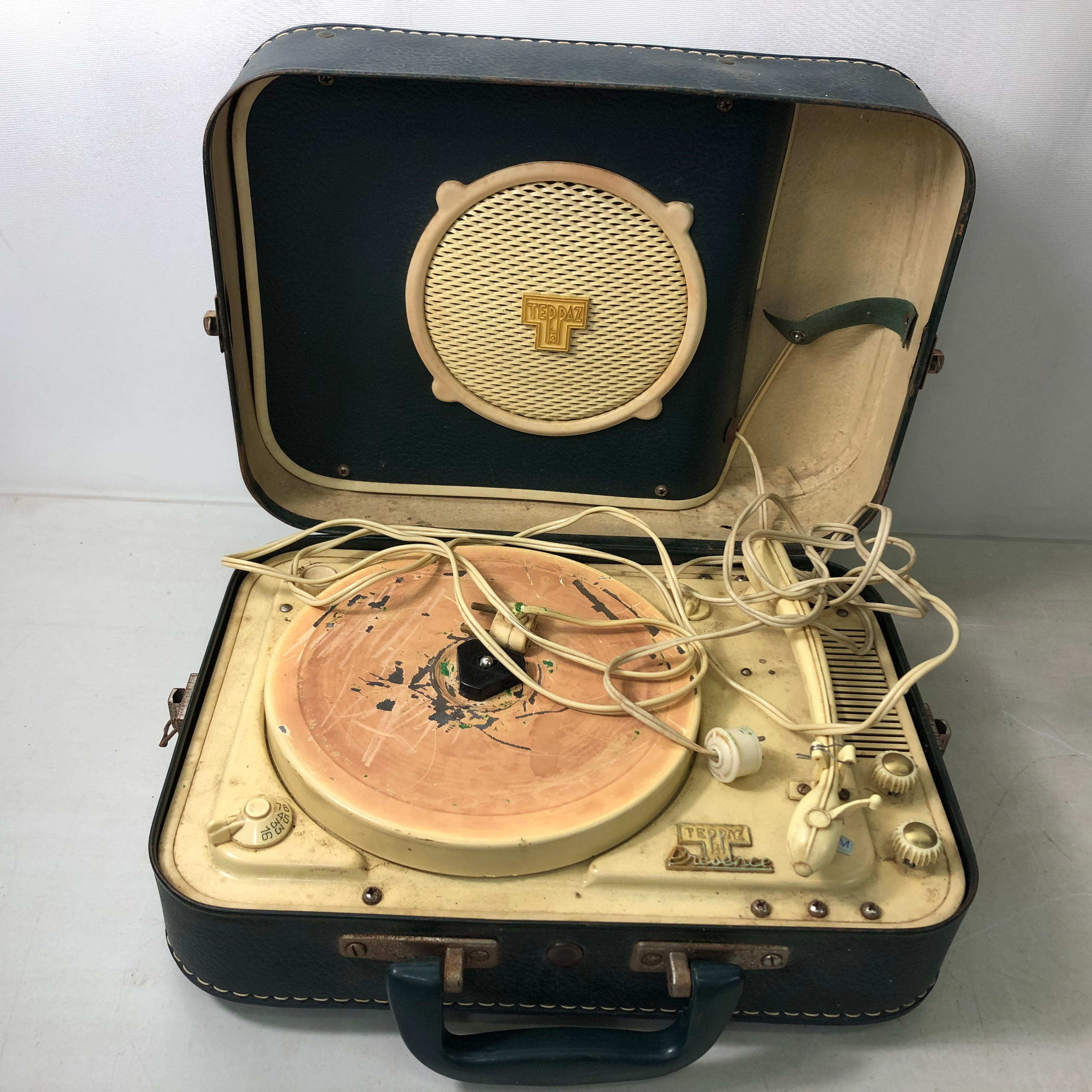 Electrophone TEPPAZ - État correct sur Label Emmaüs