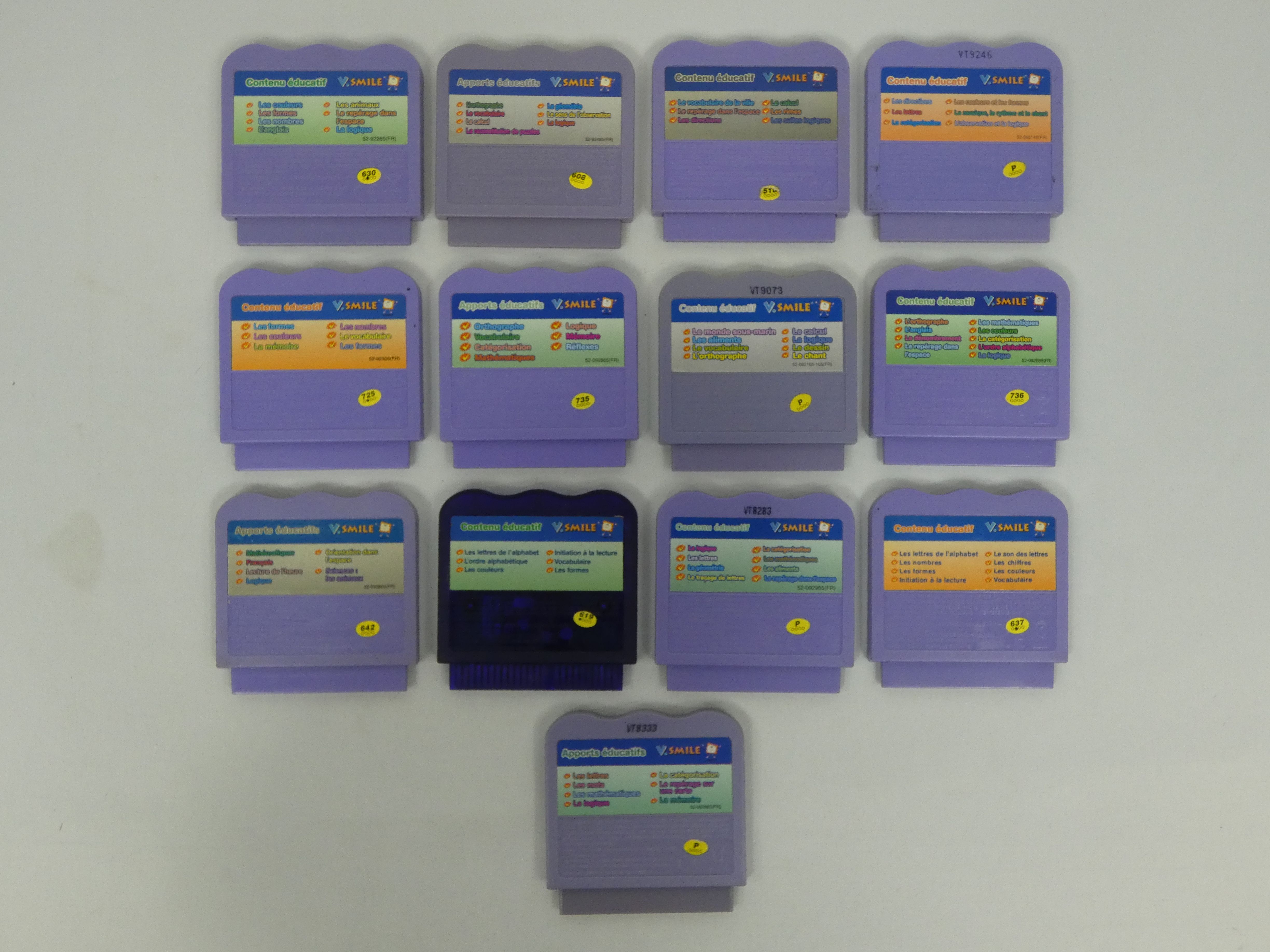 Lot de 13 jeux éducatifs V.Smile de chez Vtech - Très bon état - Photo 2