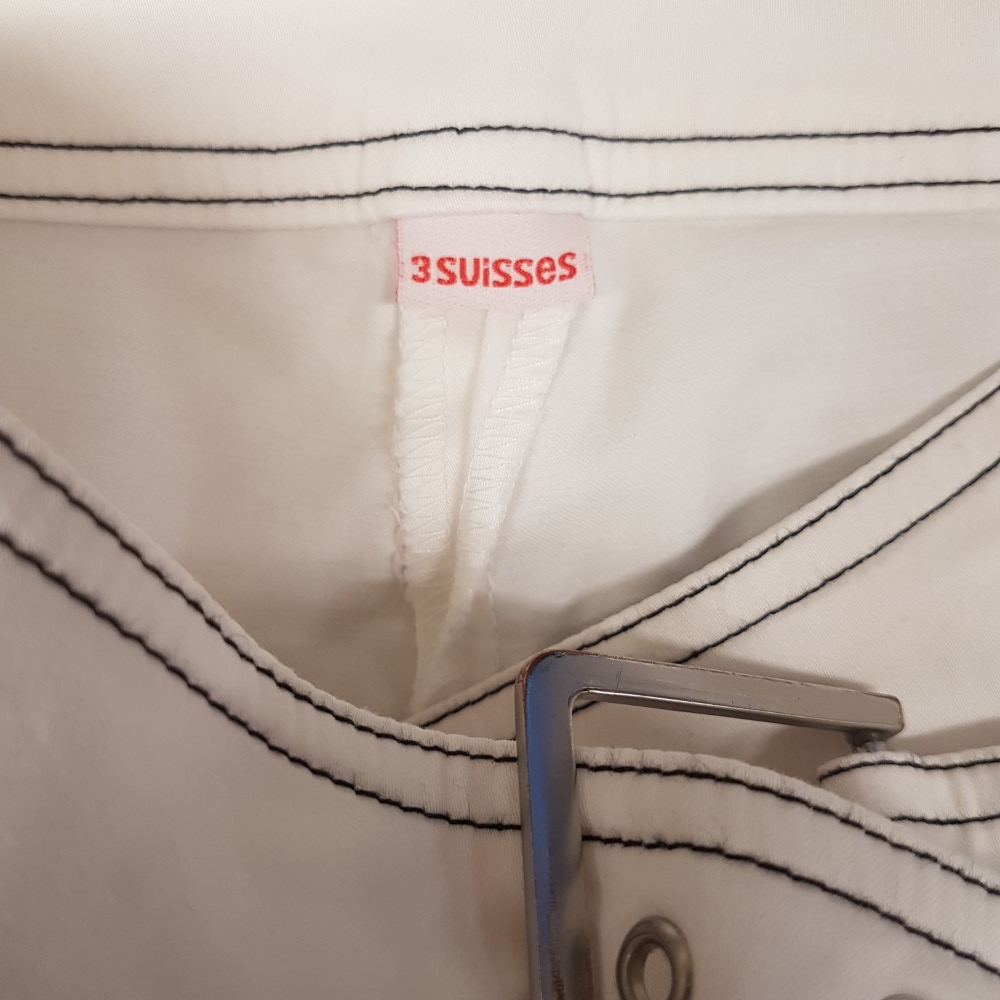 Pantalon blanc - 3 SUISSES - Taille 38 Très bon état - Vue 8 - 