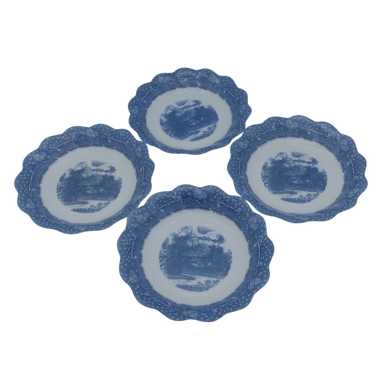 Quatuors d'Assiettes à motif Arcopal - Photo 0