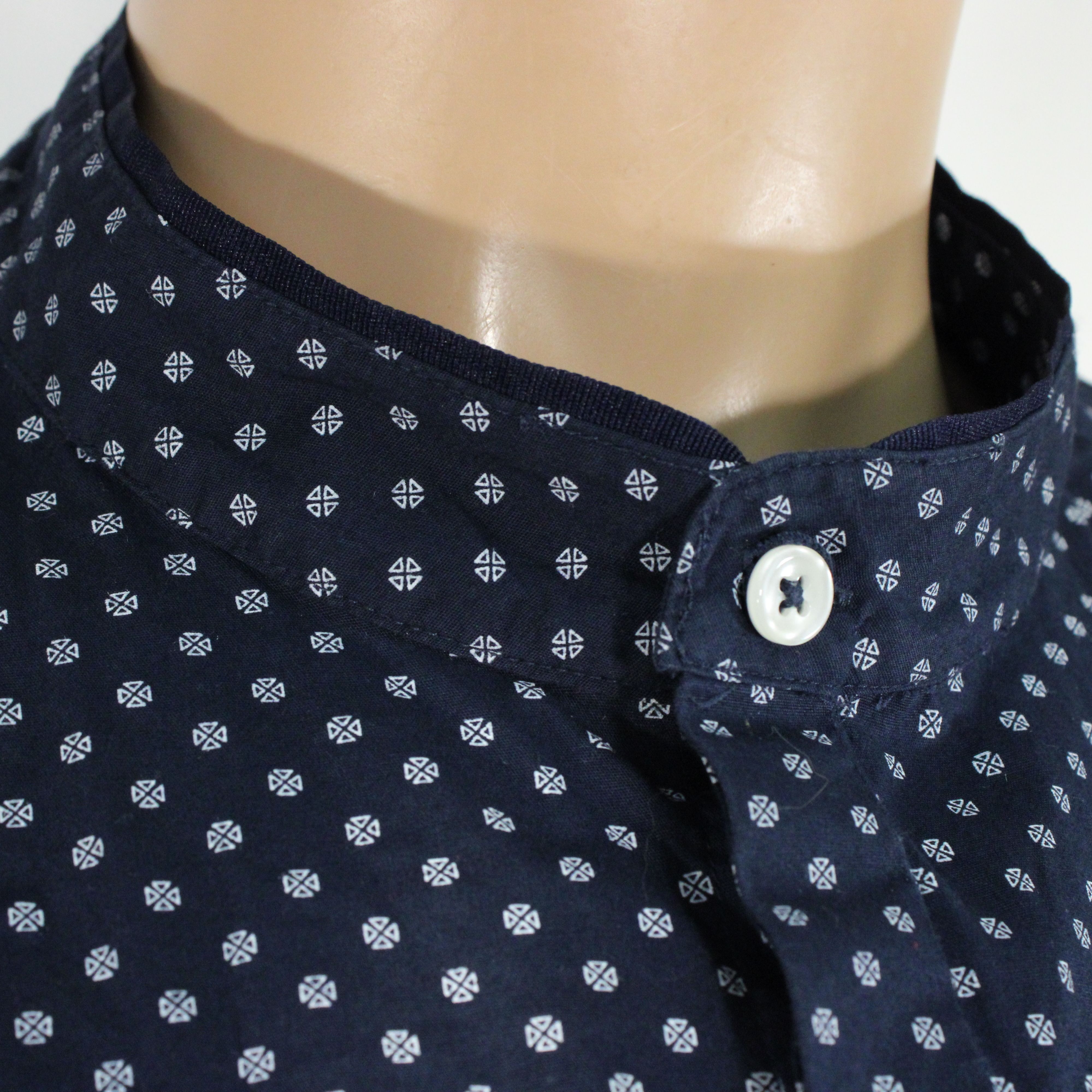 Chemise Homme Bleu Marine à Motifs SPRINGFIELD Taille XXXL - Photo 3