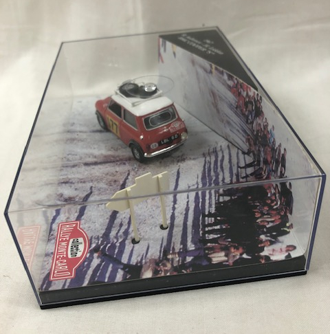 Rare miniature Austin mini Cooper neuve, Rallye Monte Carlo 1967 - Comme neuf - Photo 5
