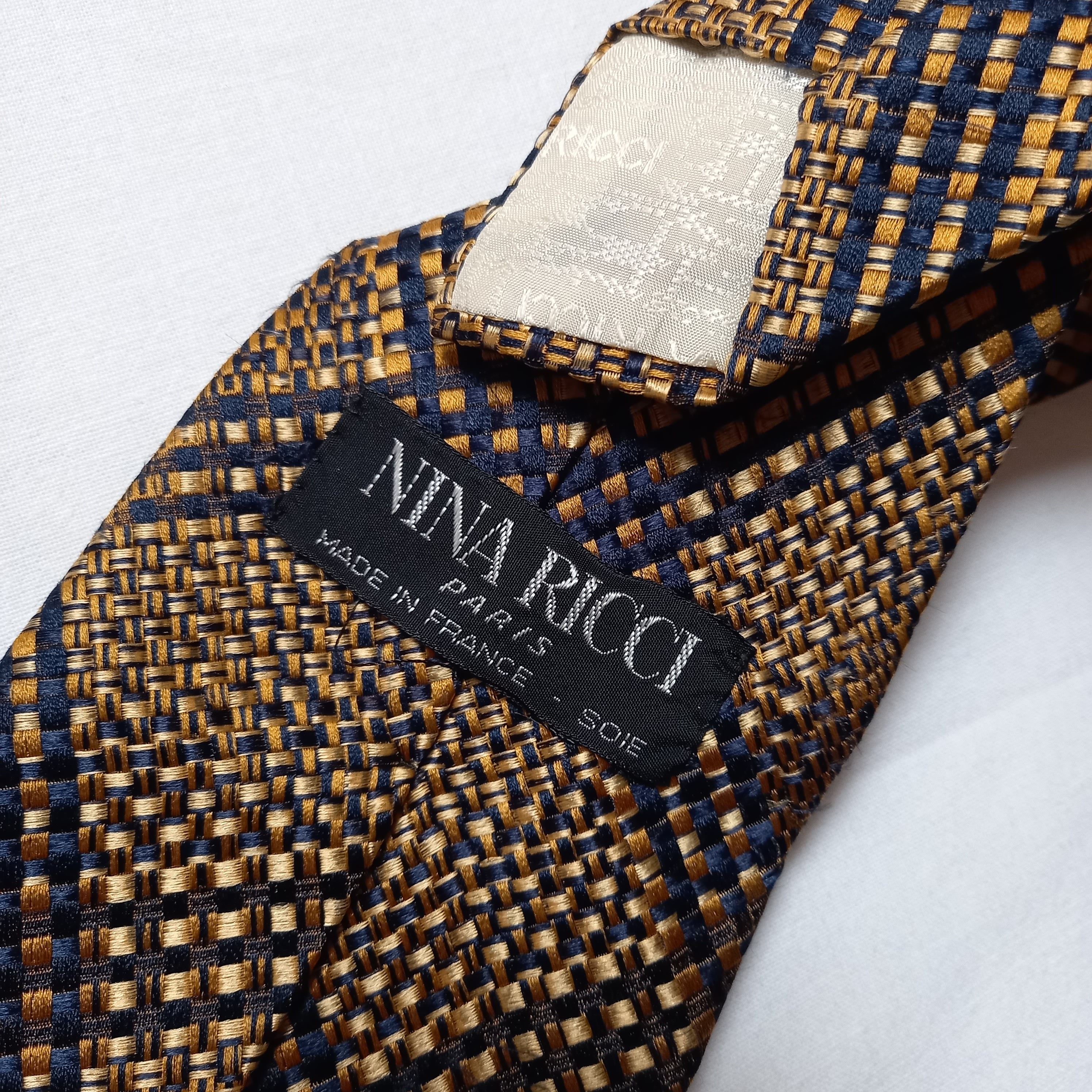 Cravate en soie Nina Ricci - Photo 2