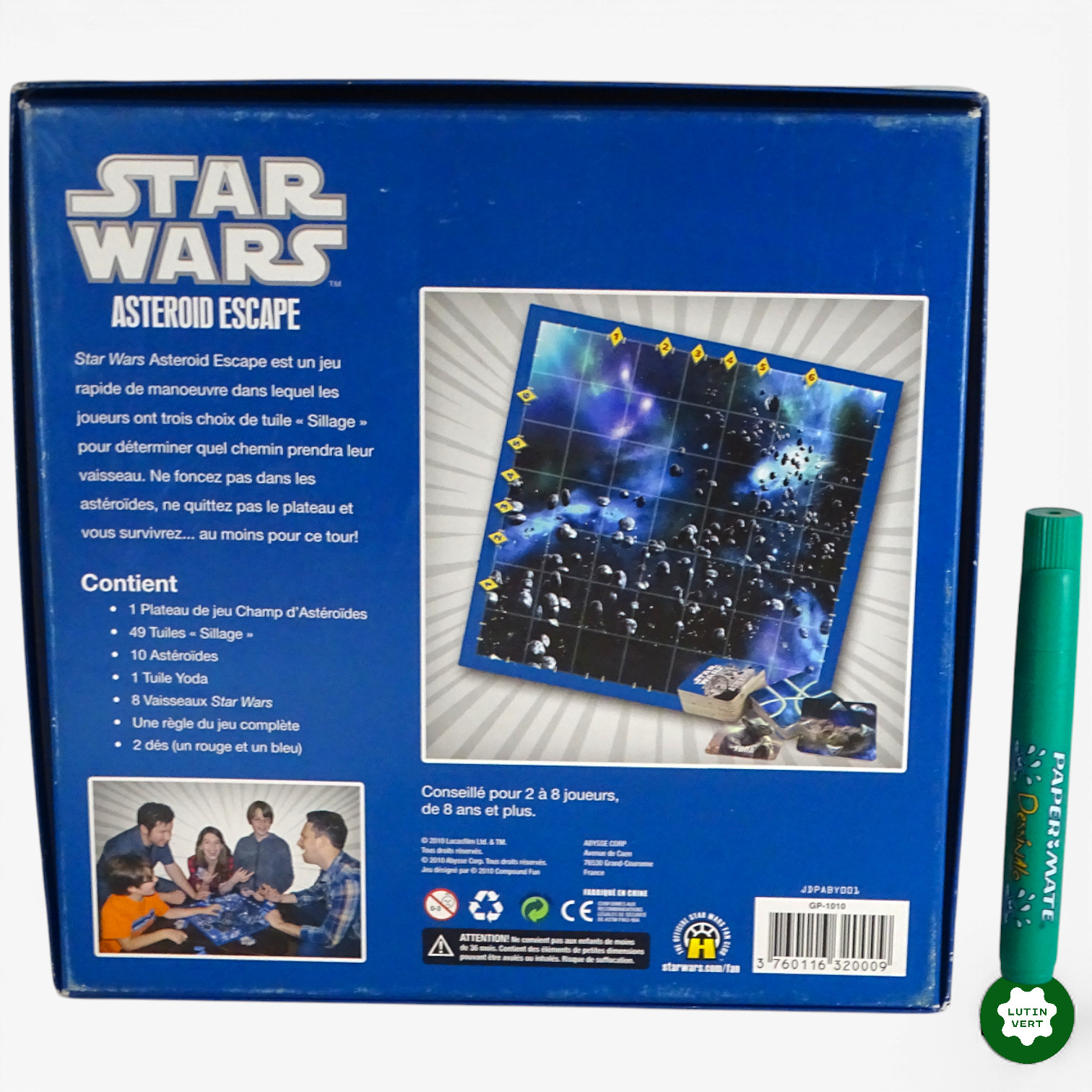 Voir photo 5 de Star Wars Asteroid Escape, jeu de plateau d'occasion LUCAS FILM - Dès 8 ans | Ref 10772 Star Wars Asteroid Escape, jeu de plateau d'occasion LUCAS FILM - Dès 8 ans | Ref 10772 Très bon état - Vue 5 -