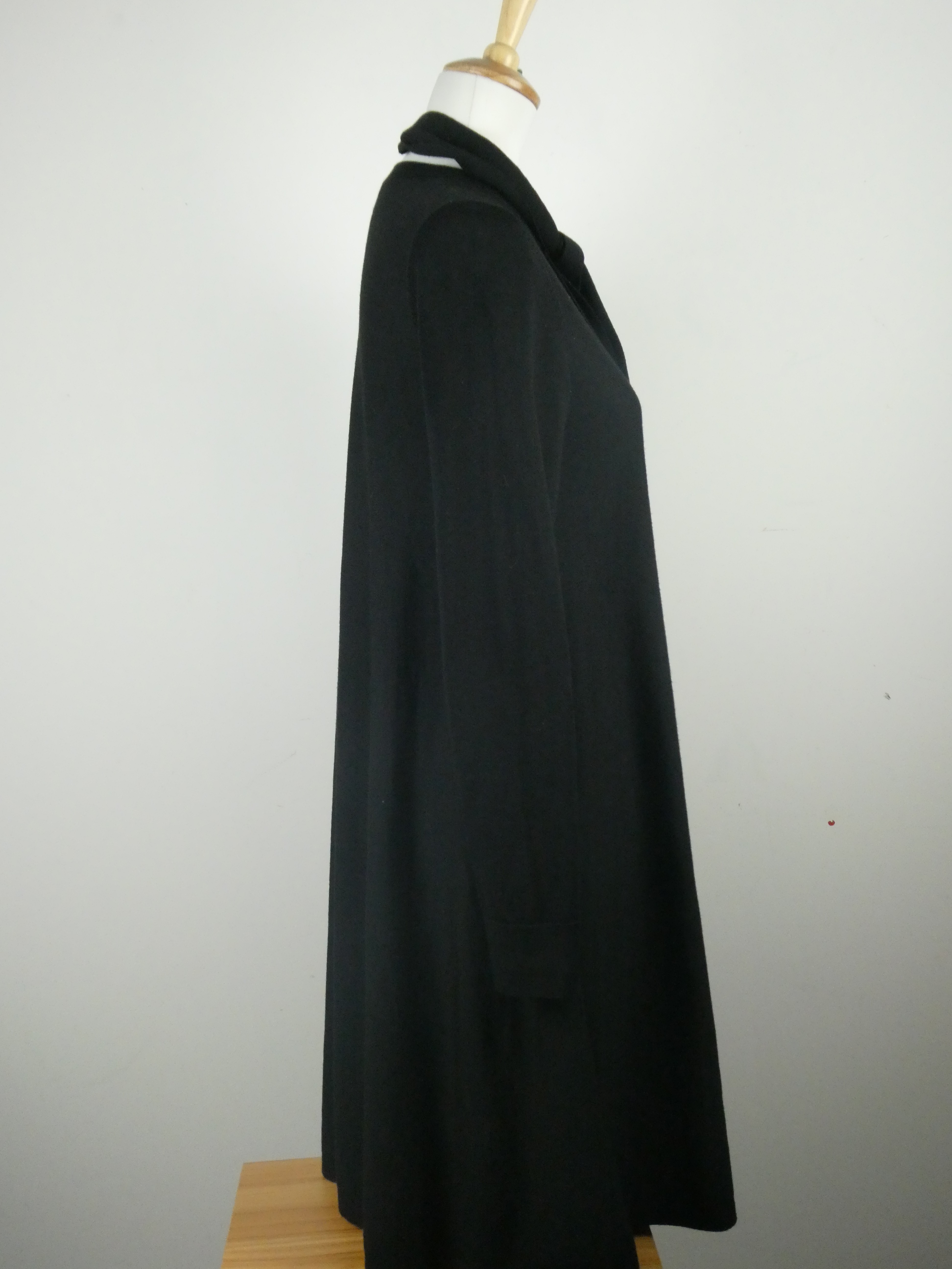 COS robe blouson manches longues encolure rond en laine - Taille S - Photo 3