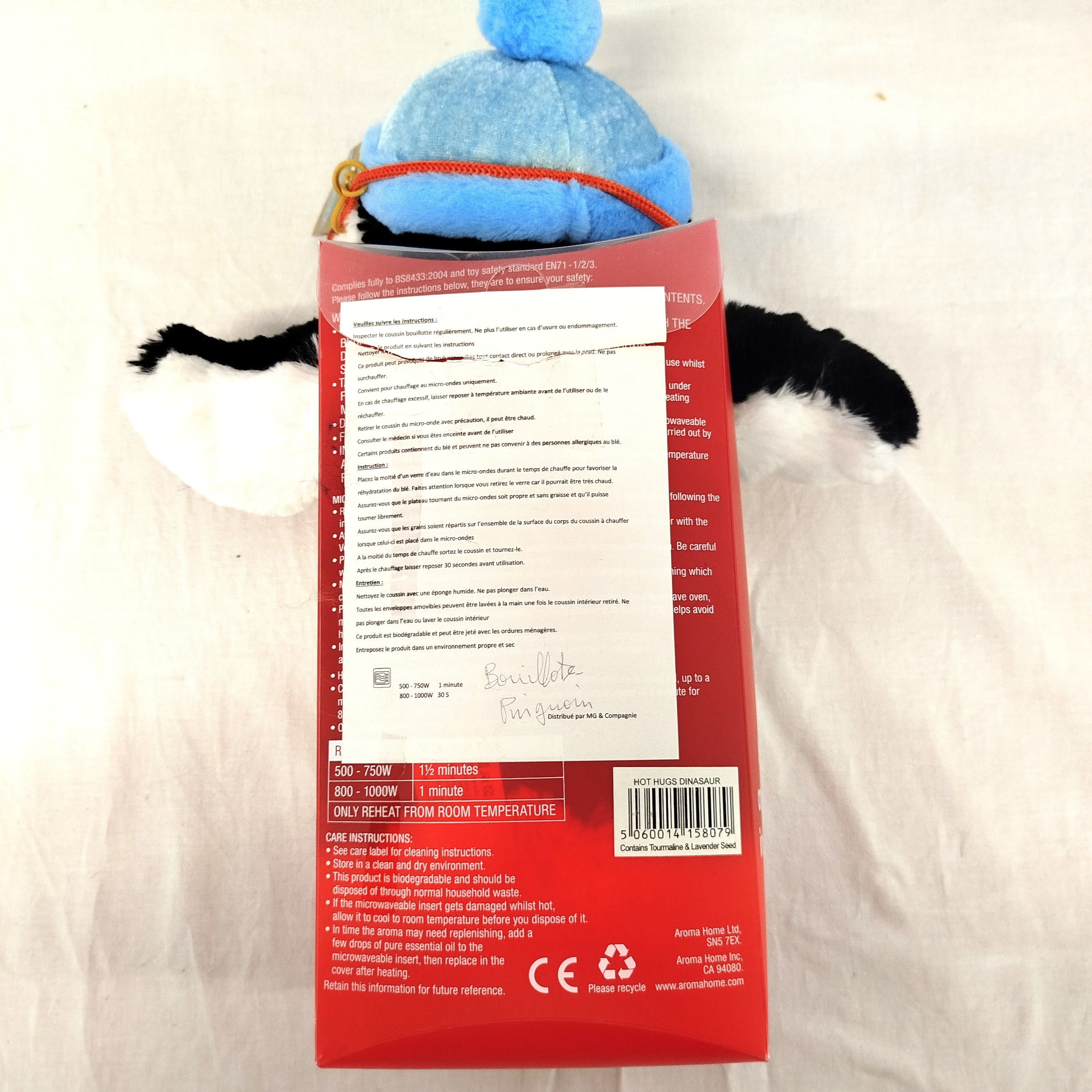 Peluche bouillotte "Hot Hugs" - Aroma home Très bon état - Vue 2 - 