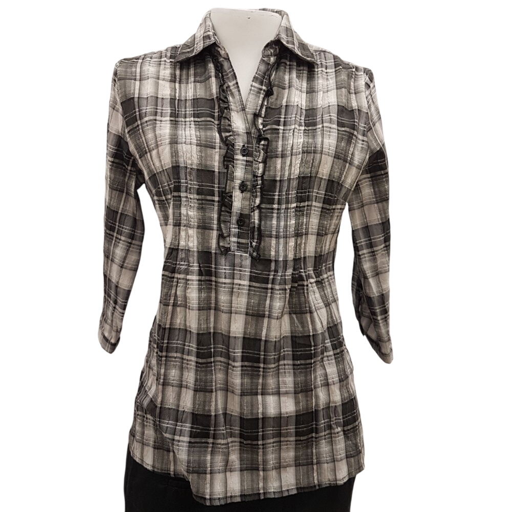 Blouse  carreaux - CANDA - Taille 38 - canda c&a - Modalova